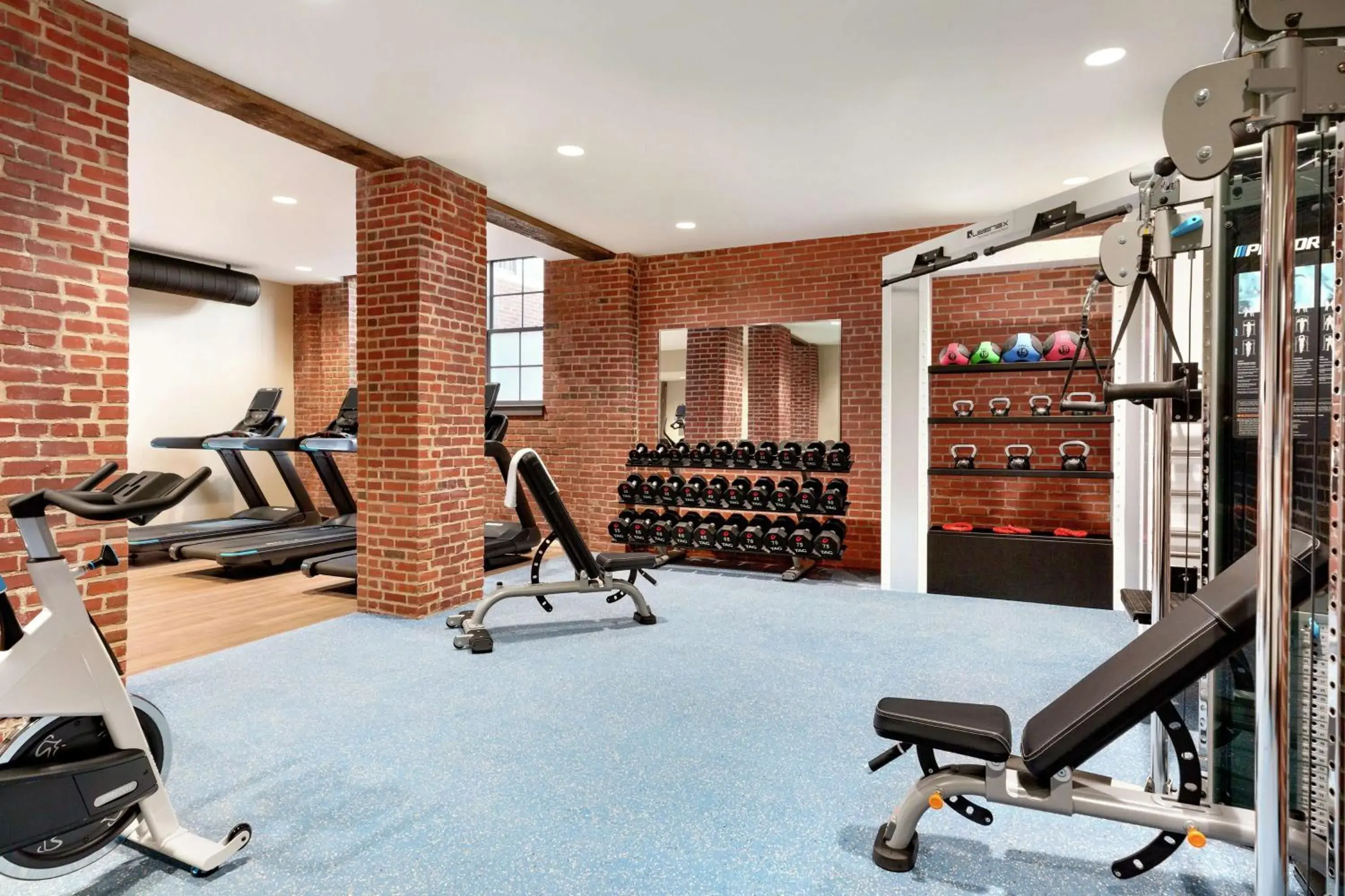 Fitness centre/facilities in The Wilbur Lititz, Tapestry Collection By Hilton Fitness centre/facilities in The Wilbur Lititz, Tapestry Collection By Hilton