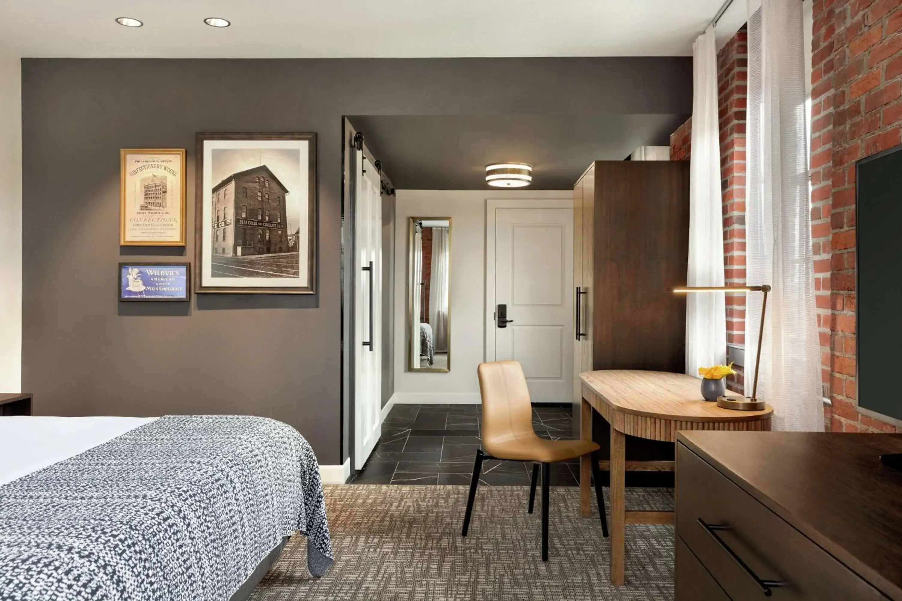 Bedroom, Bed in The Wilbur Lititz, Tapestry Collection By Hilton Bedroom, Bed in The Wilbur Lititz, Tapestry Collection By Hilton