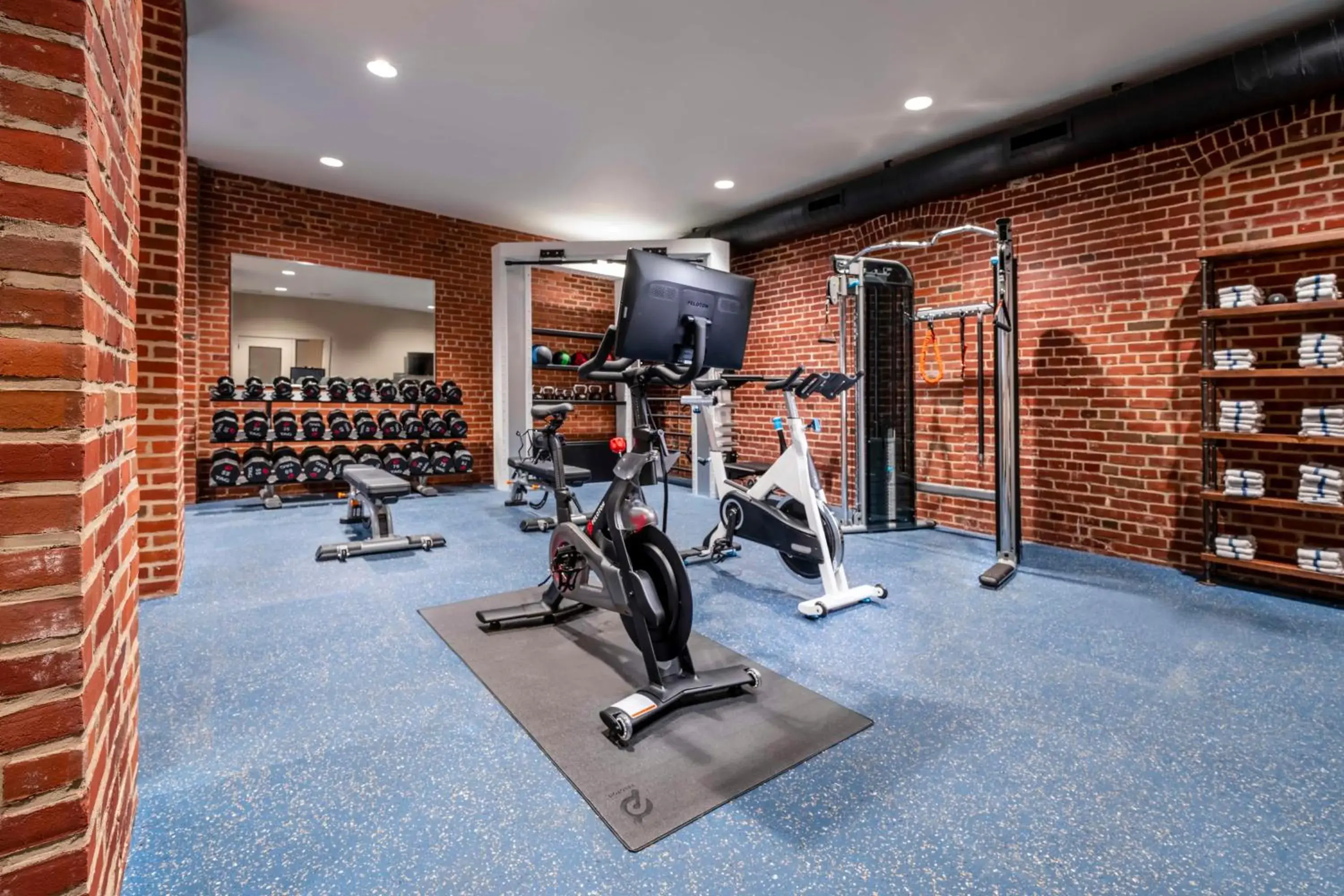 Fitness centre/facilities in The Wilbur Lititz, Tapestry Collection By Hilton Fitness centre/facilities in The Wilbur Lititz, Tapestry Collection By Hilton