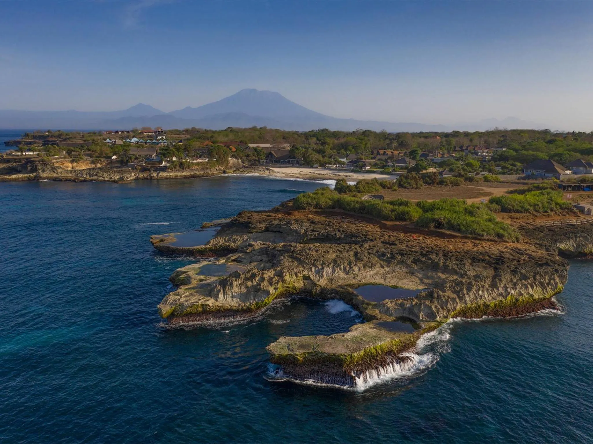 Natural landscape in Villa Voyage