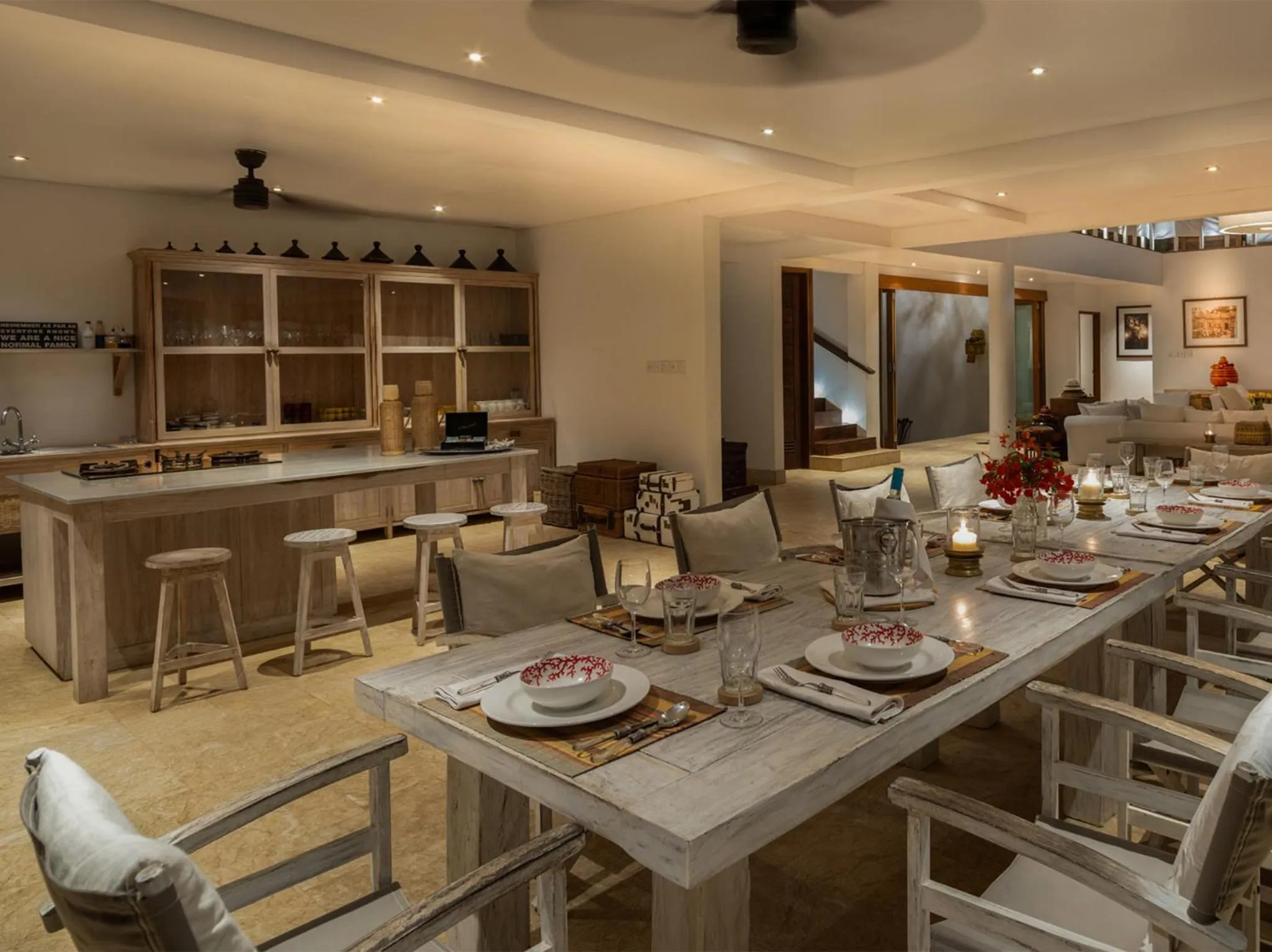 Kitchen or kitchenette in Villa Voyage