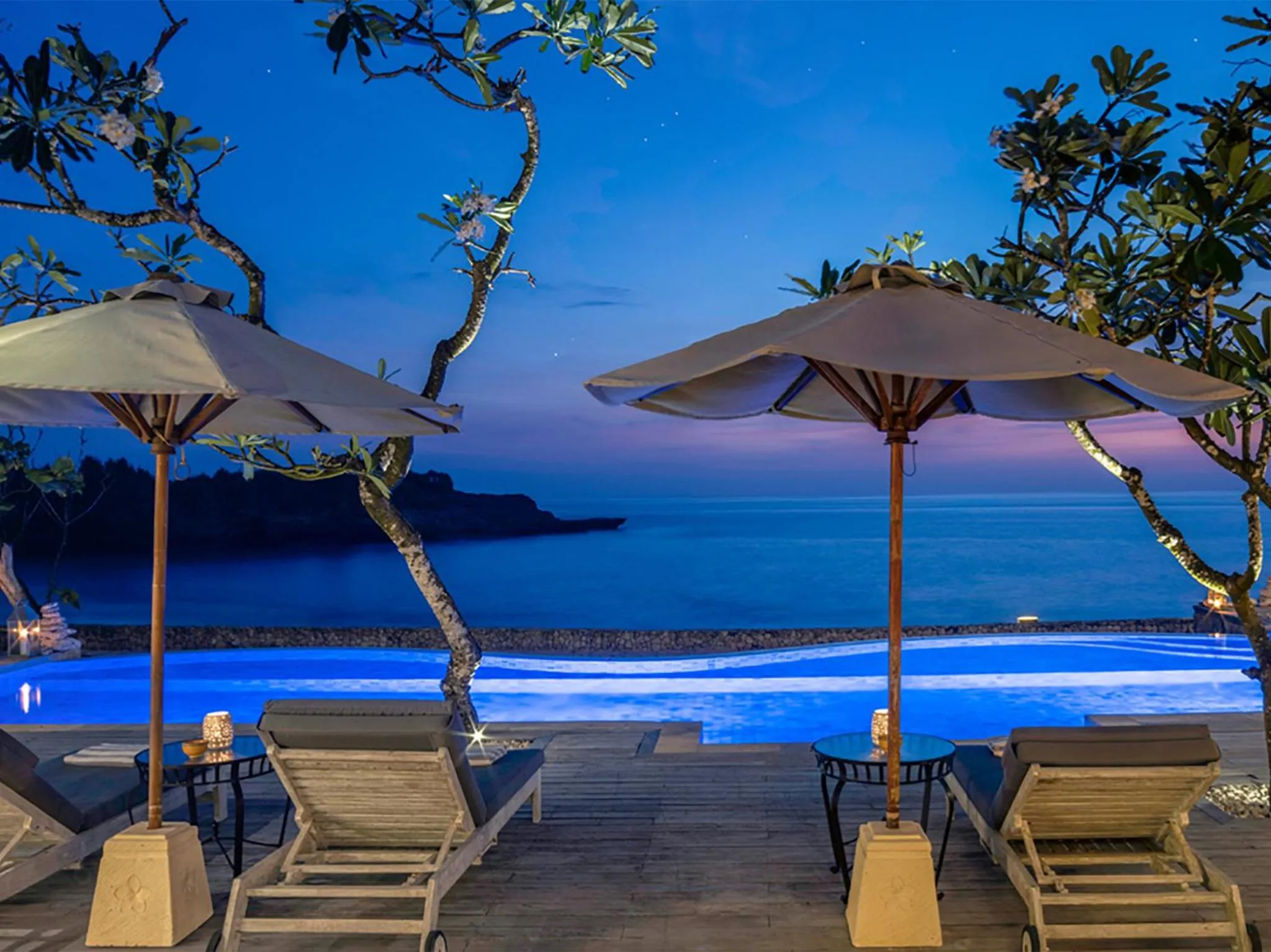 Patio in Villa Voyage