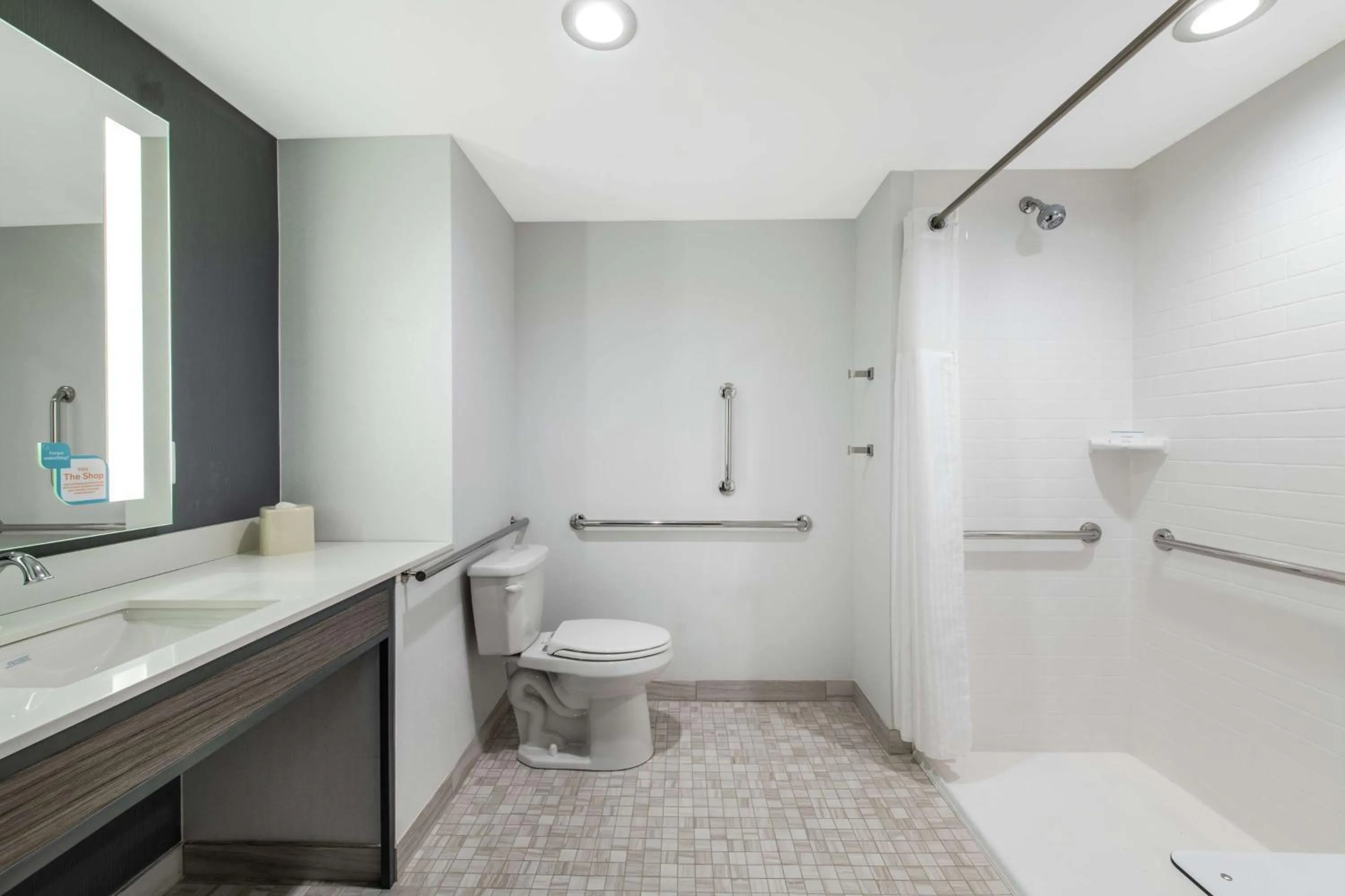 Bathroom in Hilton Garden Inn Pittsburgh Area Beaver Valley, Pa