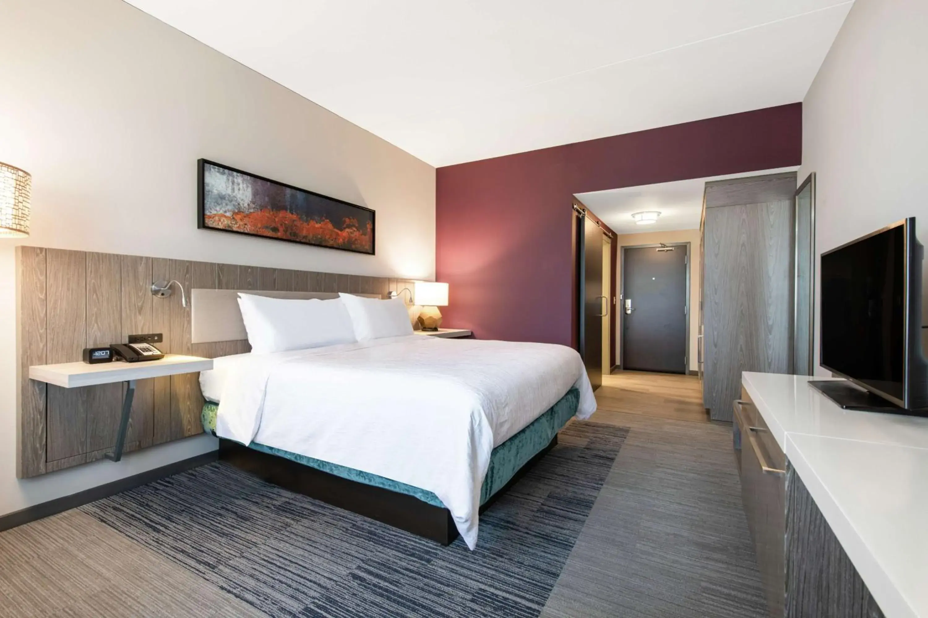 Premium King Room in Hilton Garden Inn Pittsburgh Area Beaver Valley, Pa Premium King Room in Hilton Garden Inn Pittsburgh Area Beaver Valley, Pa