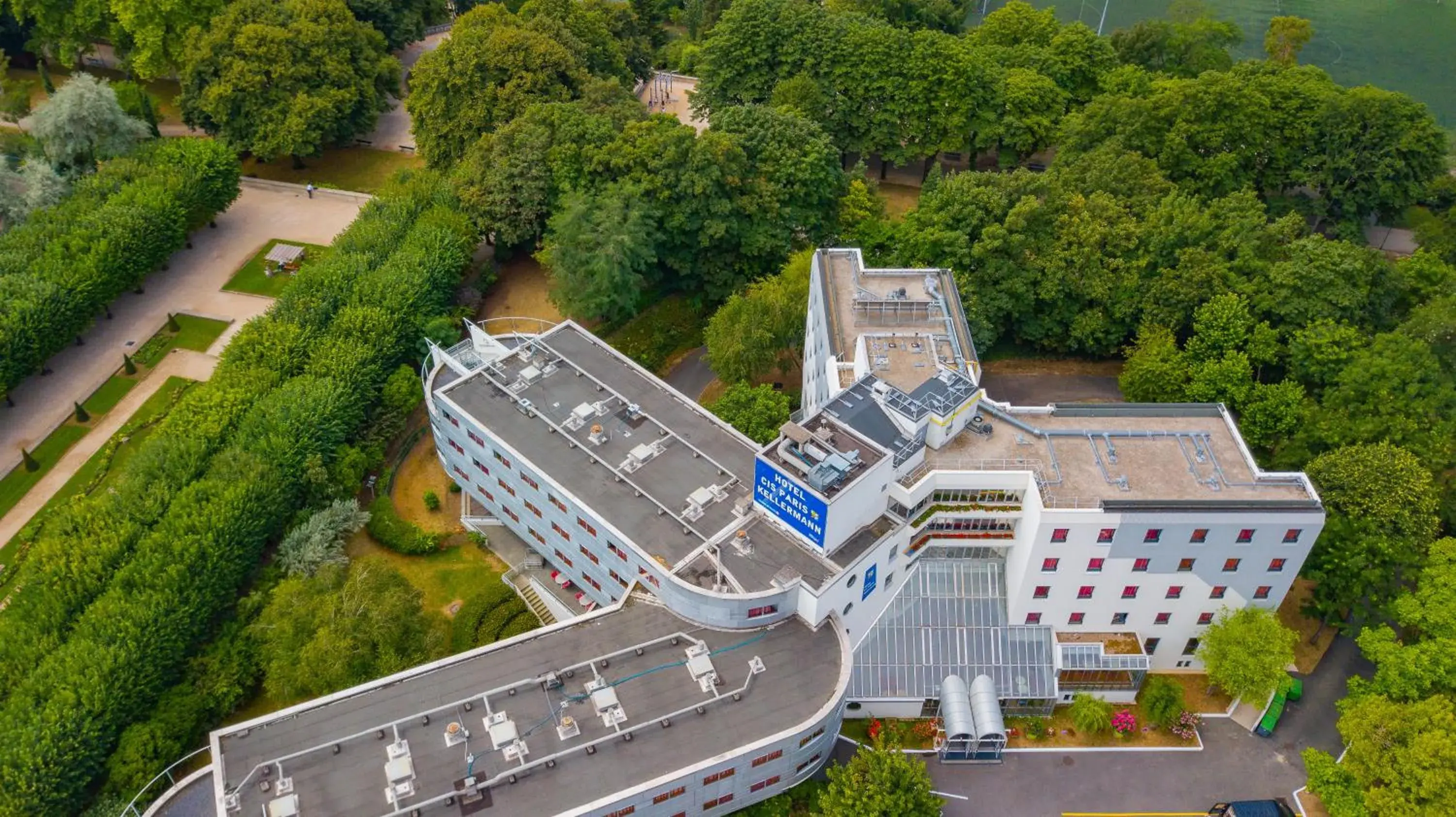 View (from property/room), Bird's-eye View in Hotel CIS Paris Kellermann