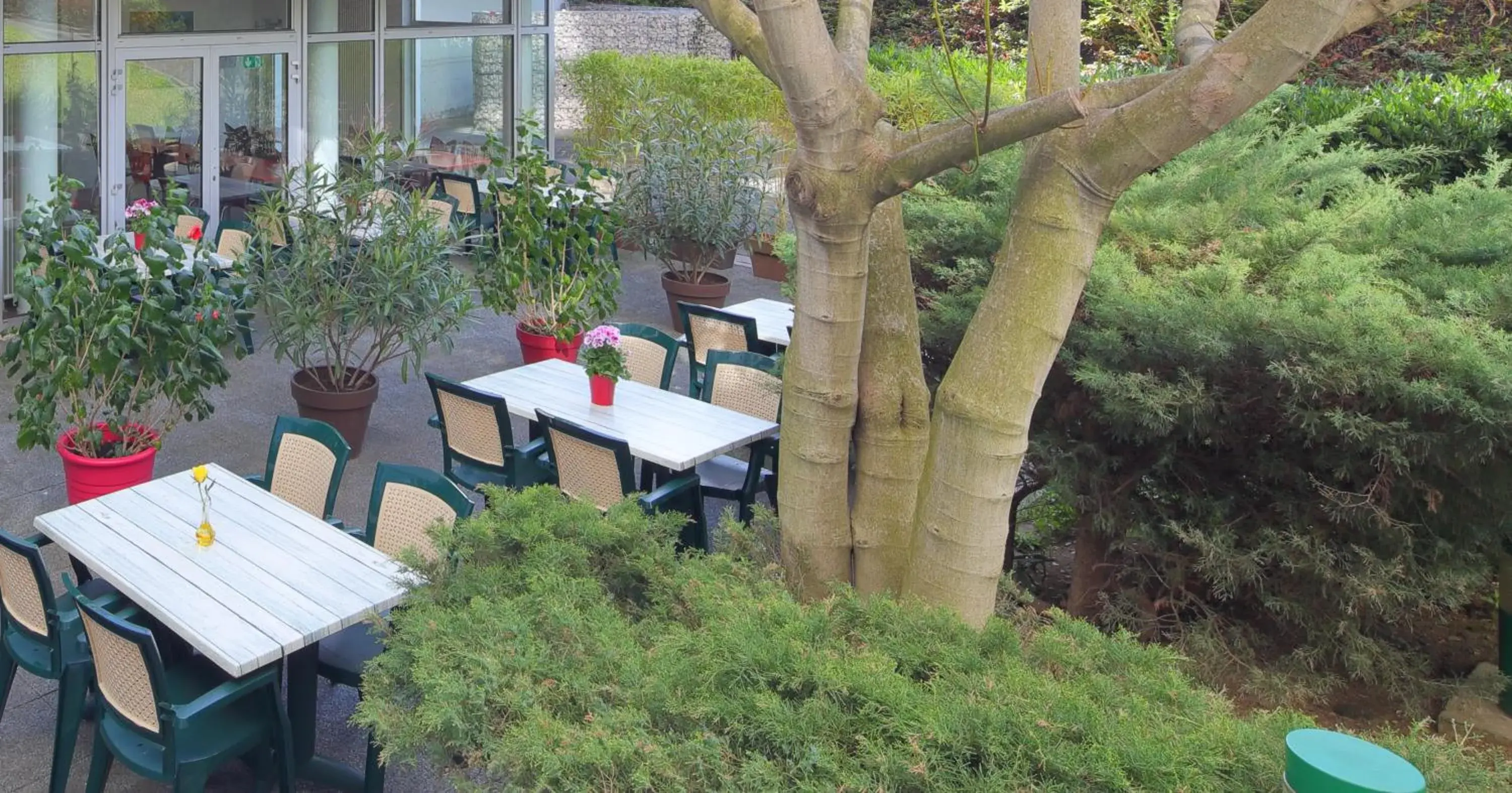 Patio, Restaurant/Places to Eat in Hotel CIS Paris Kellermann