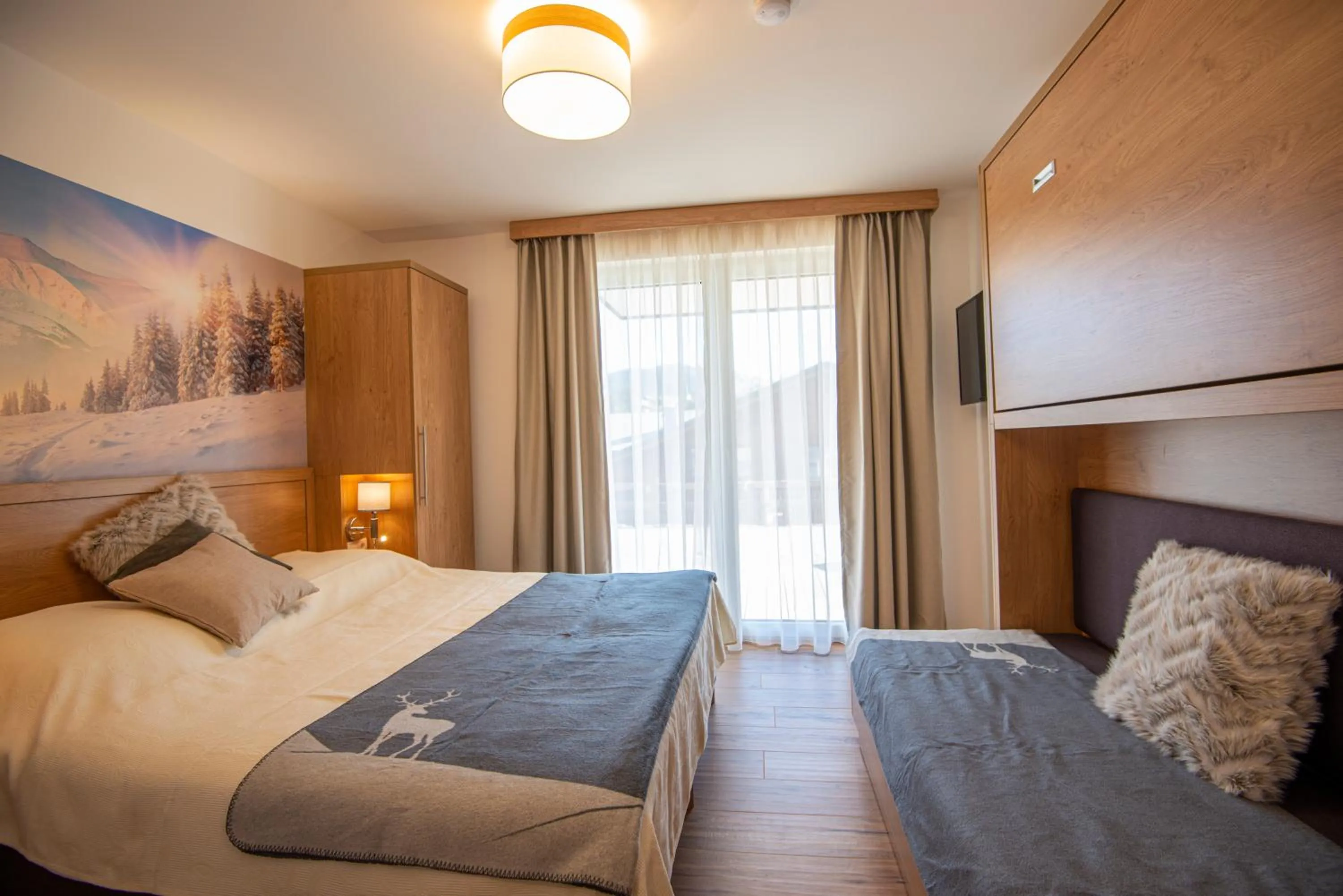 Bed in Apartment Dorf Wagrain Alpenleben by AlpenTravel