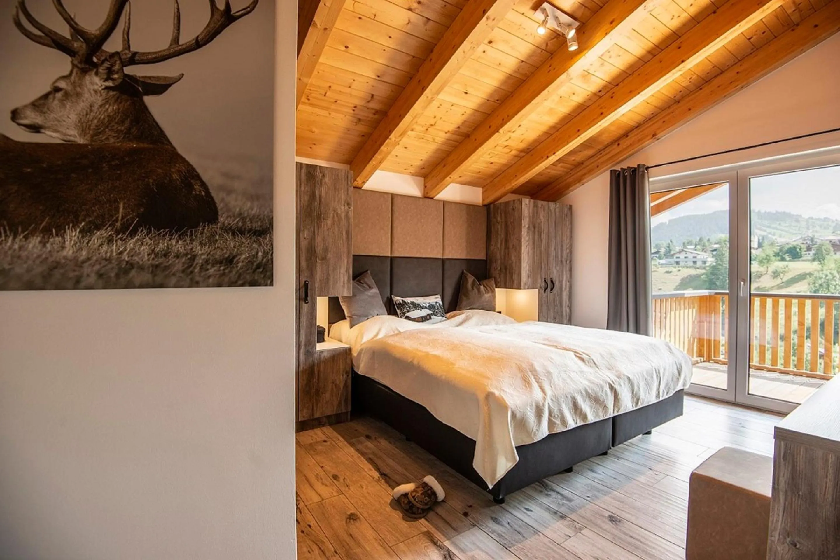 Bedroom, Bed in Apartment Dorf Wagrain Alpenleben by AlpenTravel