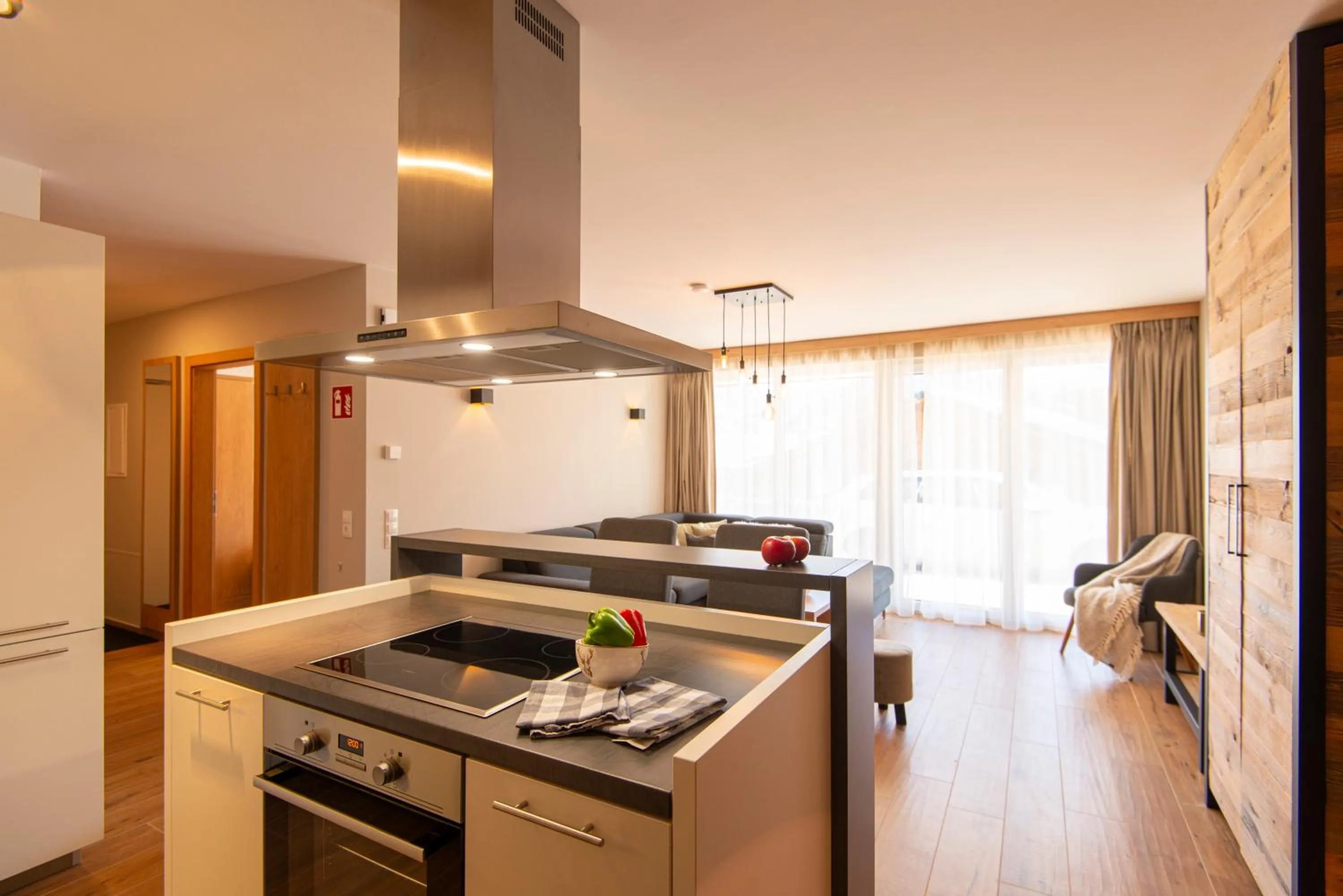 Kitchen or kitchenette in Apartment Dorf Wagrain Alpenleben by AlpenTravel