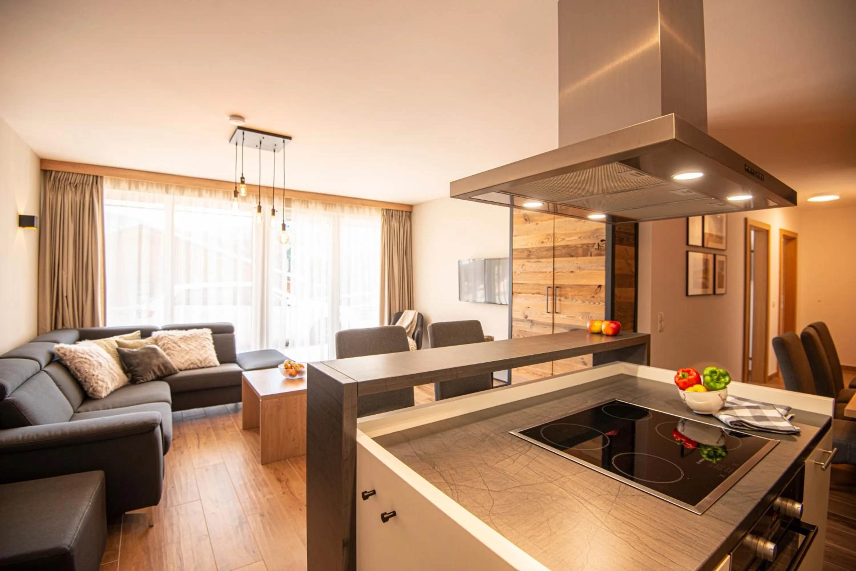 Kitchen or kitchenette in Apartment Dorf Wagrain Alpenleben by AlpenTravel