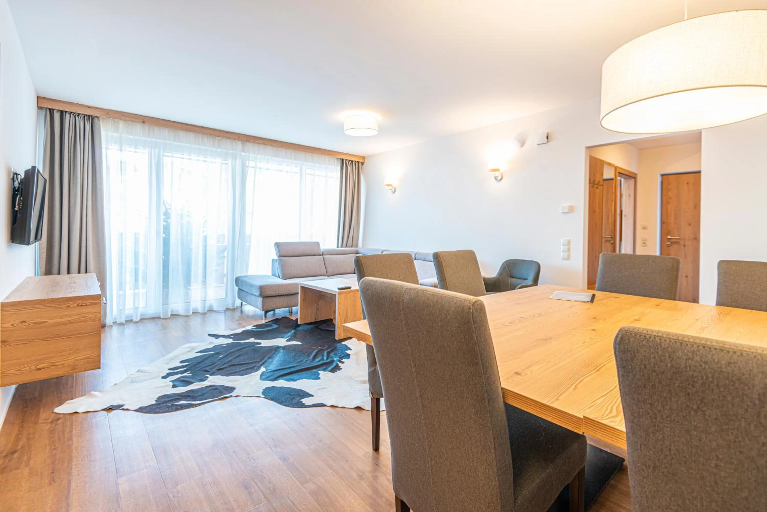 Living room in Apartment Dorf Wagrain Alpenleben by AlpenTravel