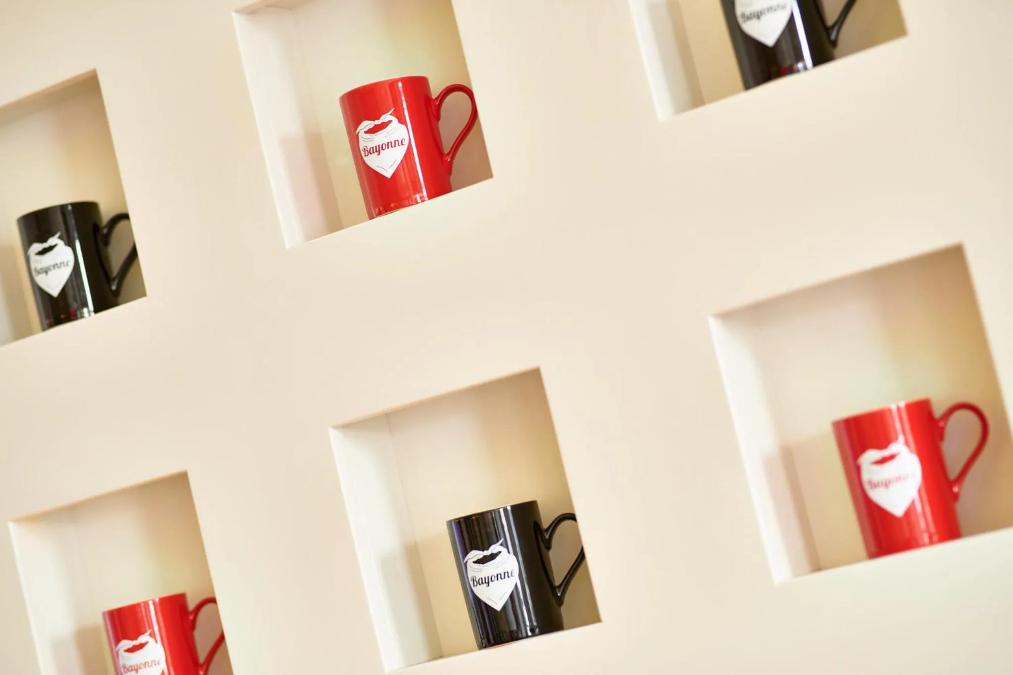 Decorative detail in ibis Styles Bayonne