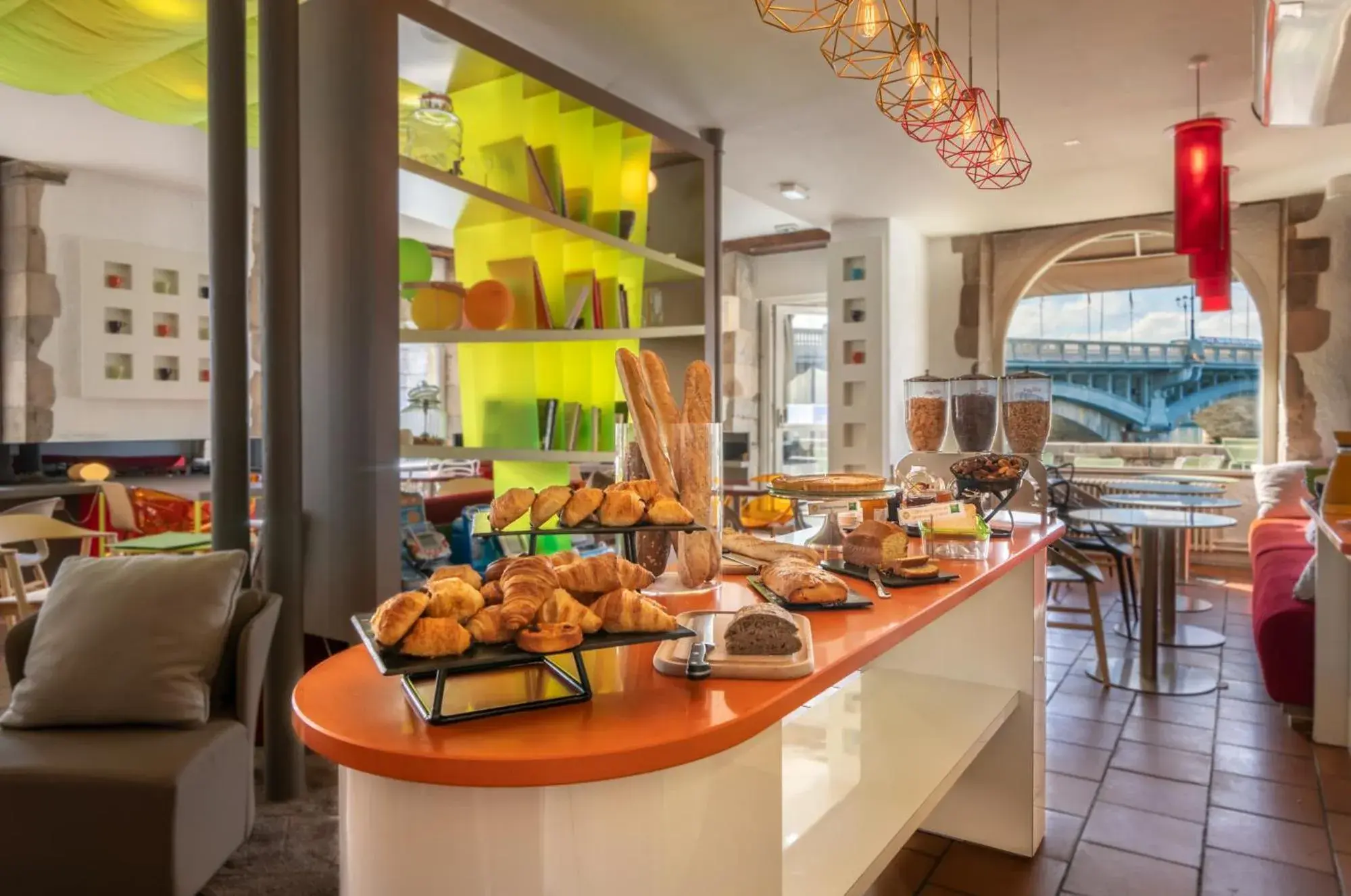 Buffet breakfast in ibis Styles Bayonne Buffet breakfast in ibis Styles Bayonne