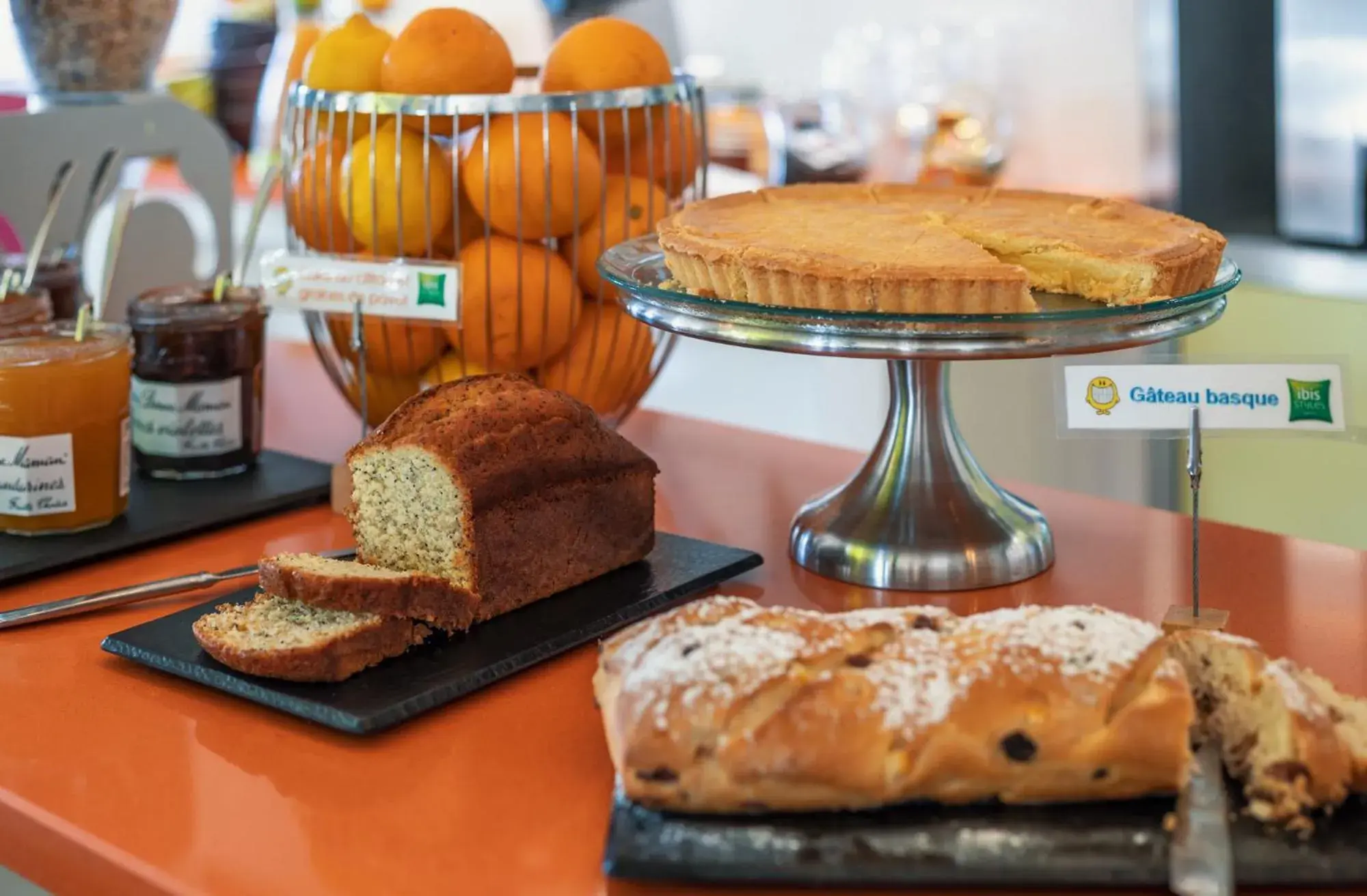 Buffet breakfast in ibis Styles Bayonne Buffet breakfast in ibis Styles Bayonne