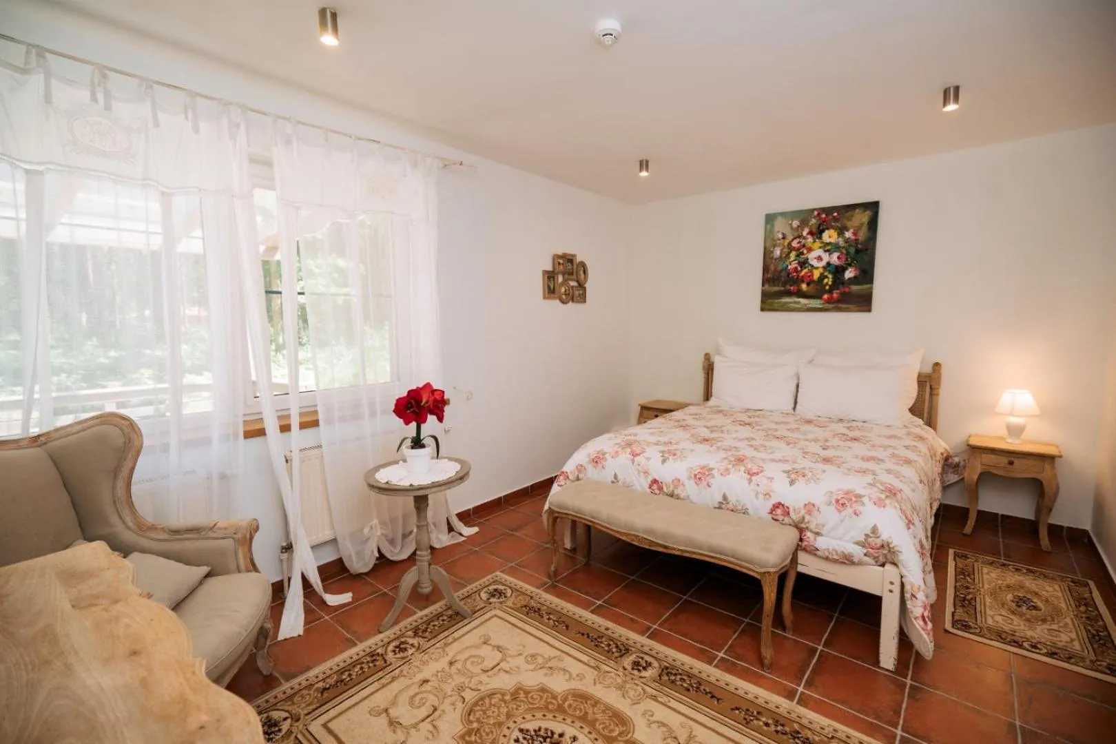 Bed in Silene Resort & Spa