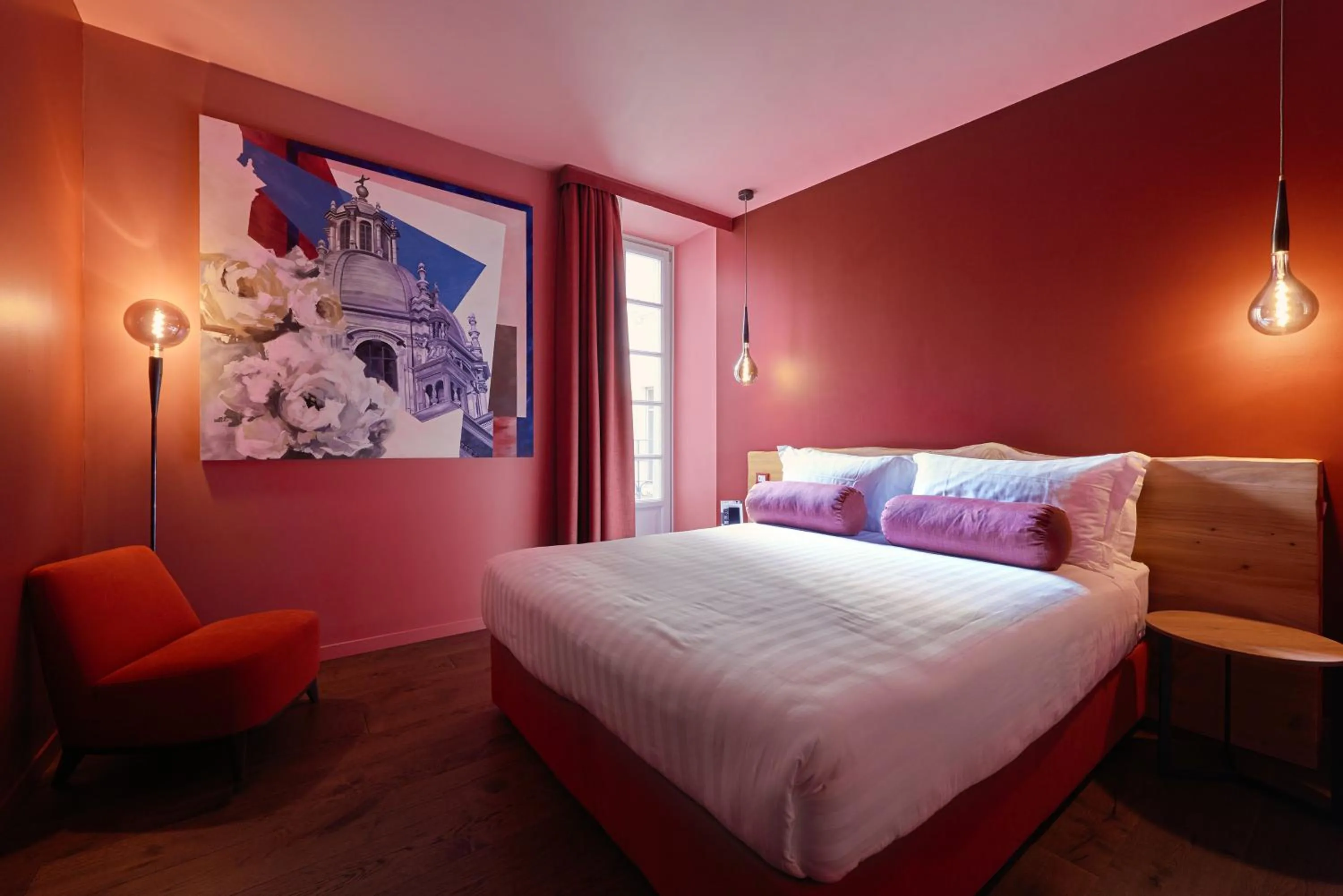 Bed in 73 Boutique Hotel