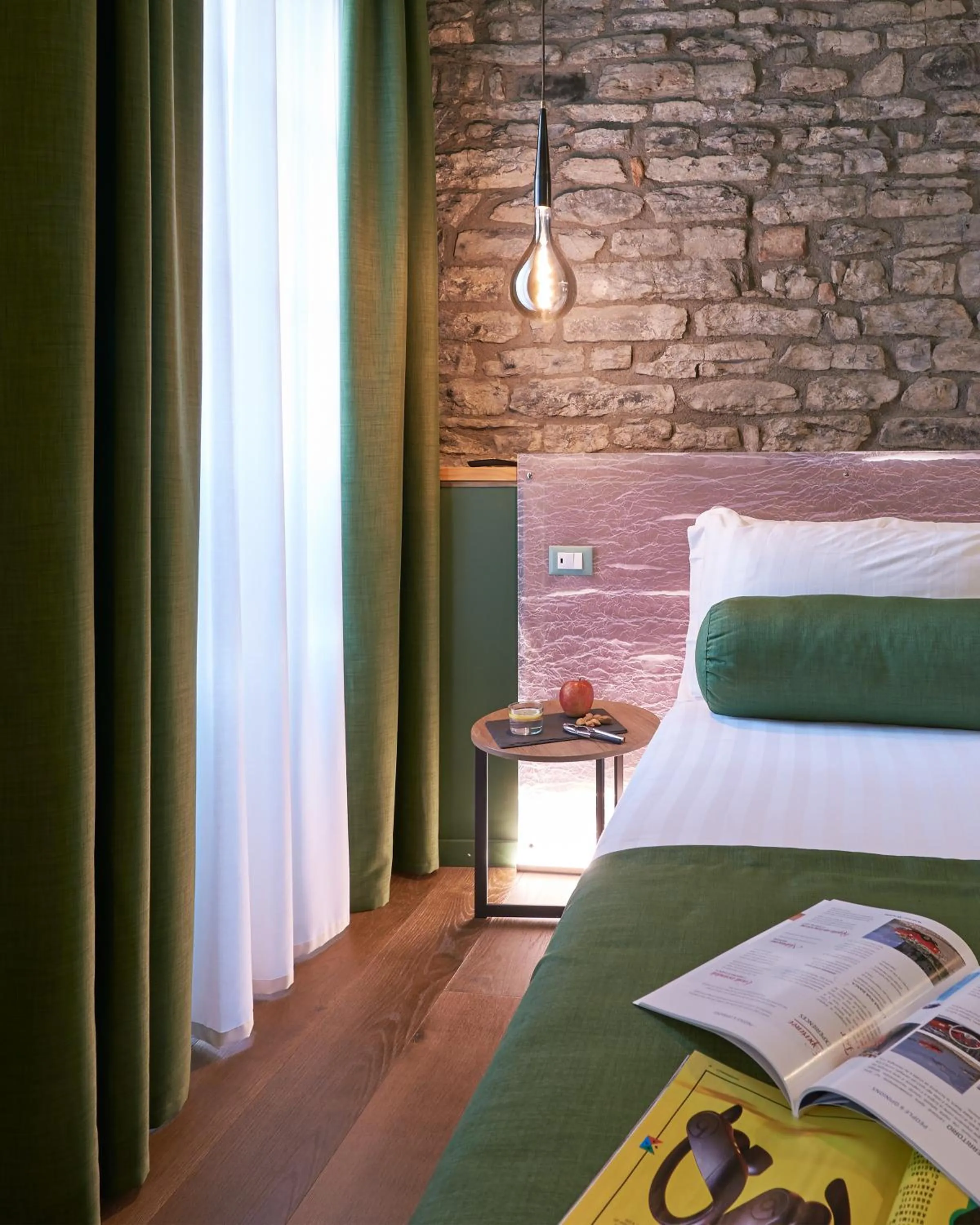 Bed in 73 Boutique Hotel