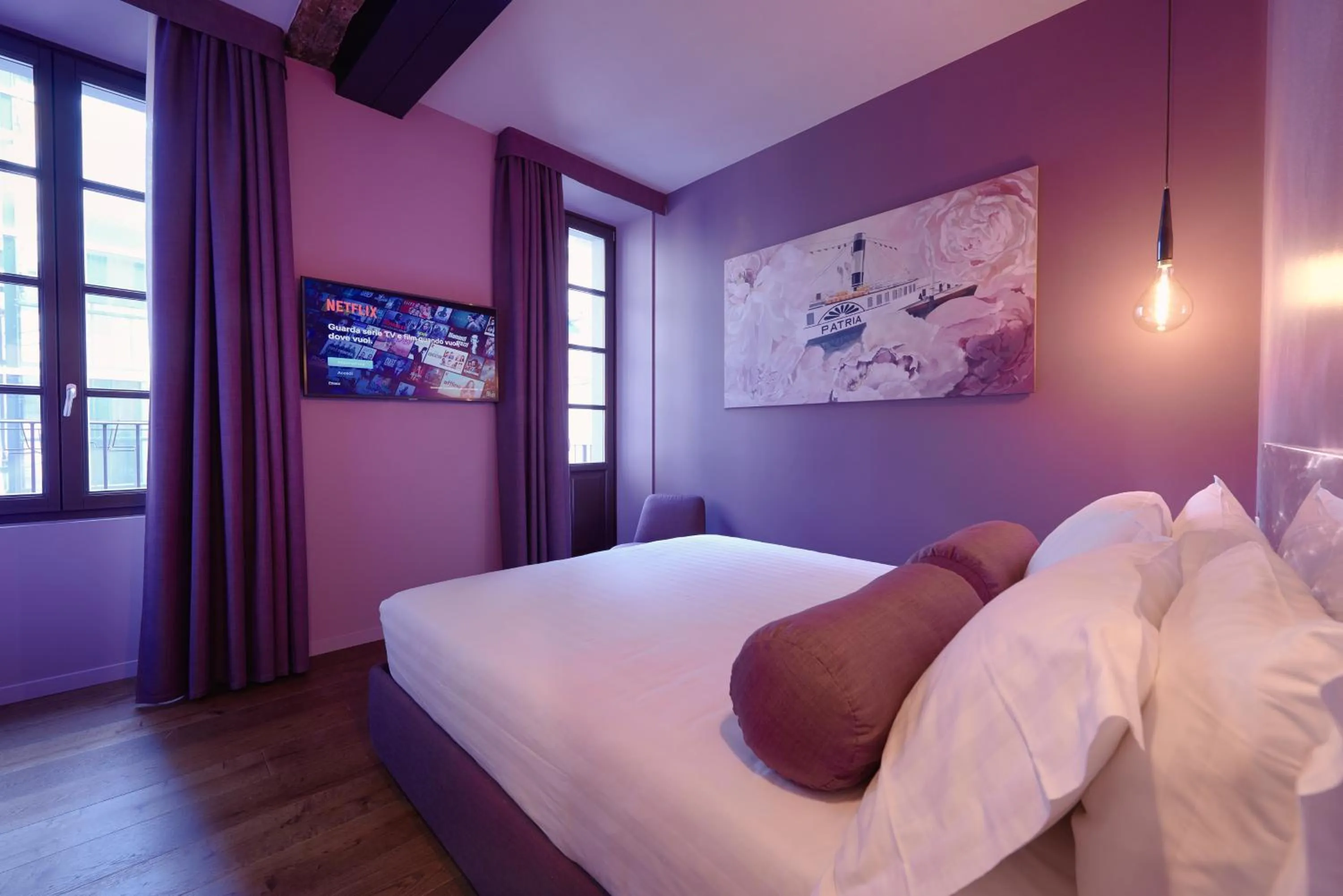 Bed in 73 Boutique Hotel