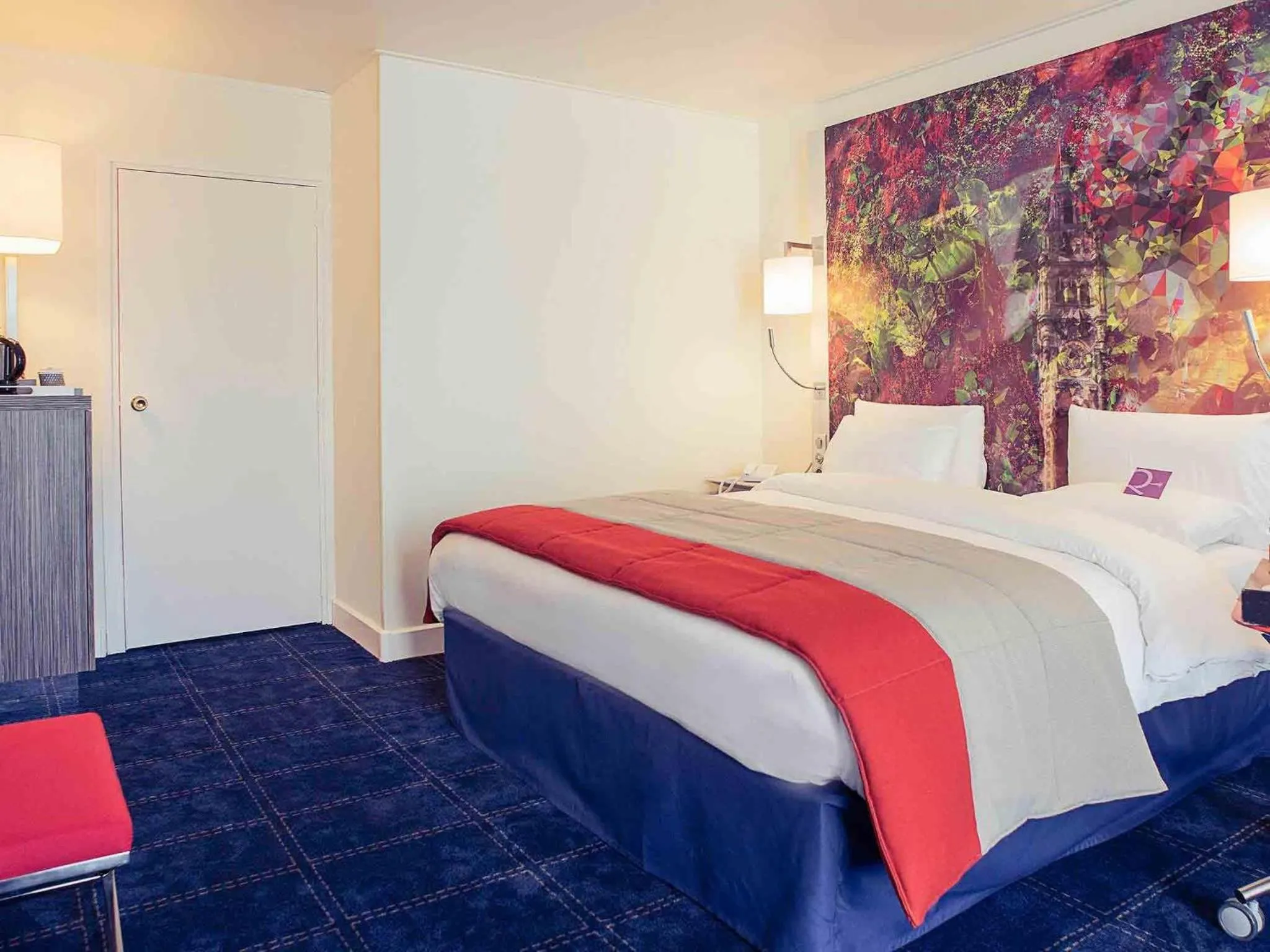 Bedroom, Bed in Mercure Lille Marcq en Baroeul