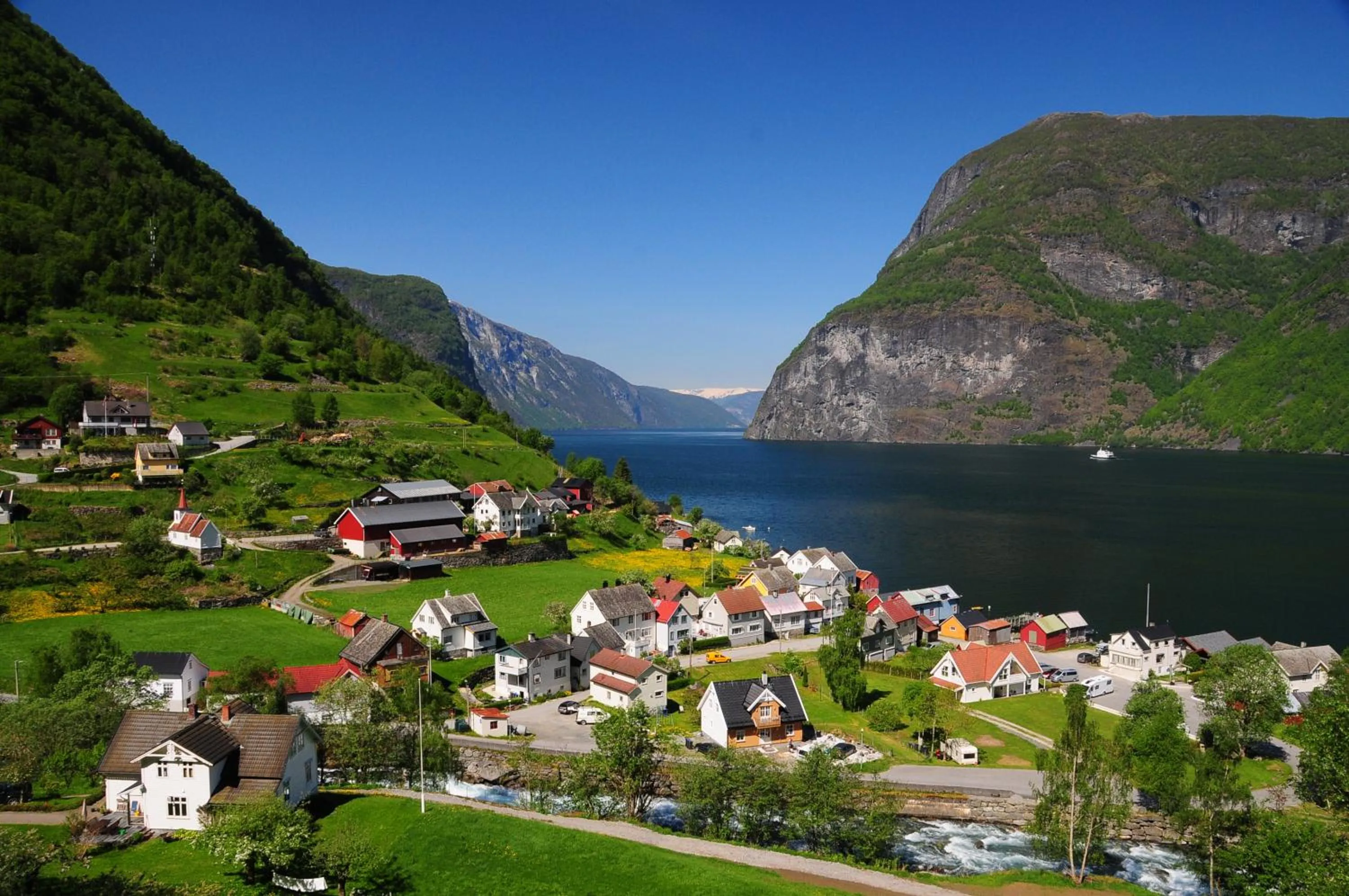 City view in Visit Undredal