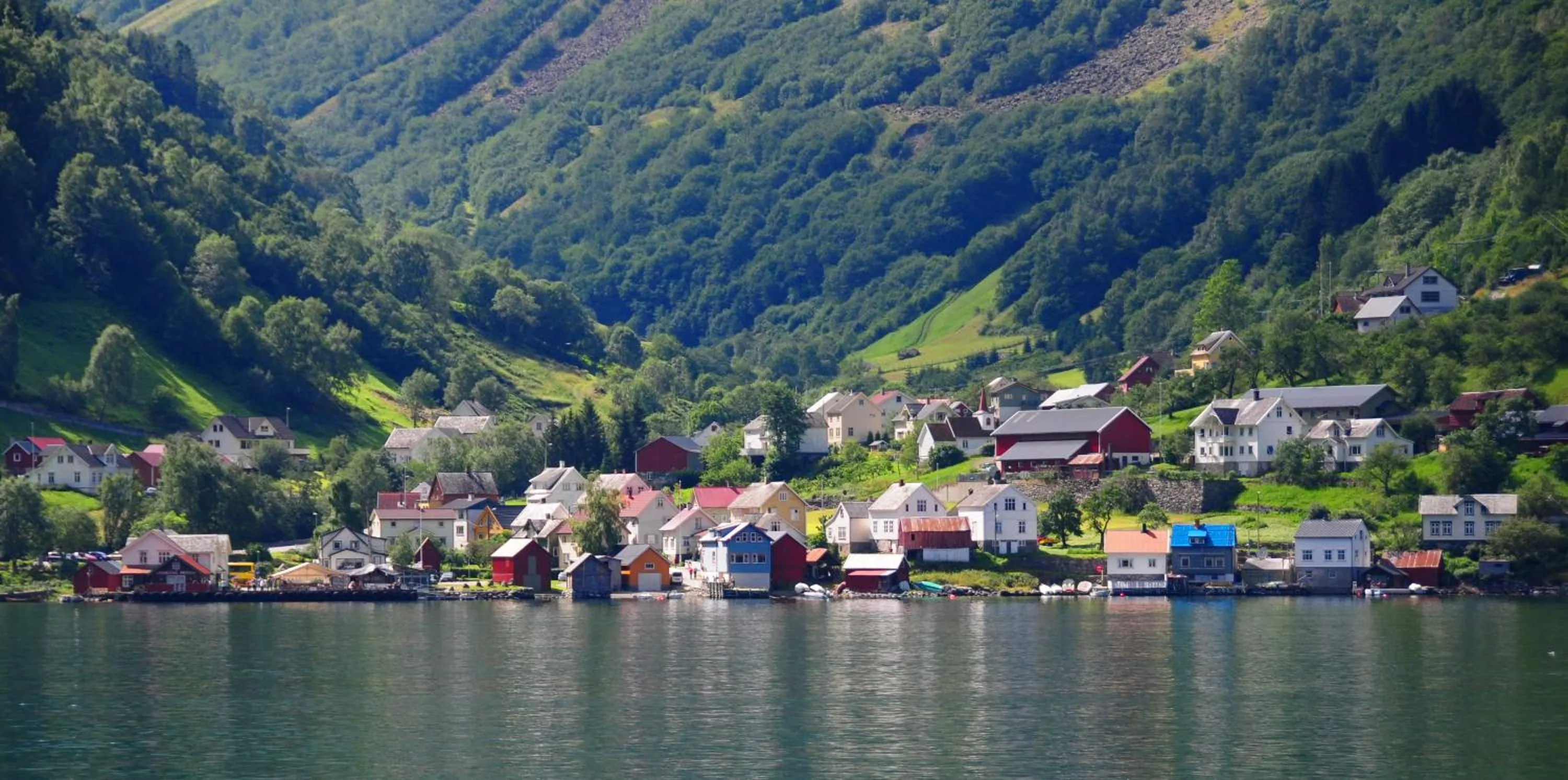 City view in Visit Undredal