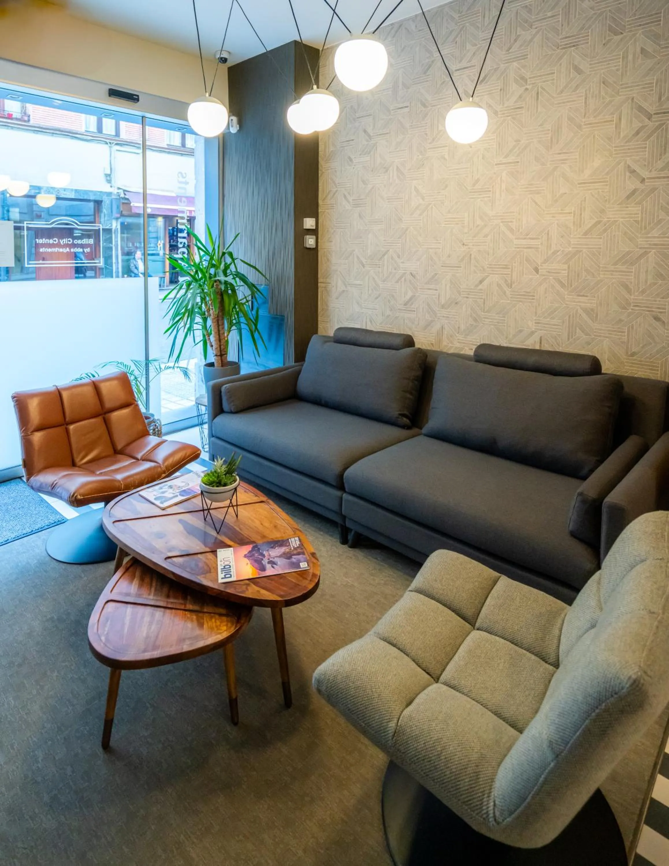 Lobby or reception in Bilbao City Center by abba Suites