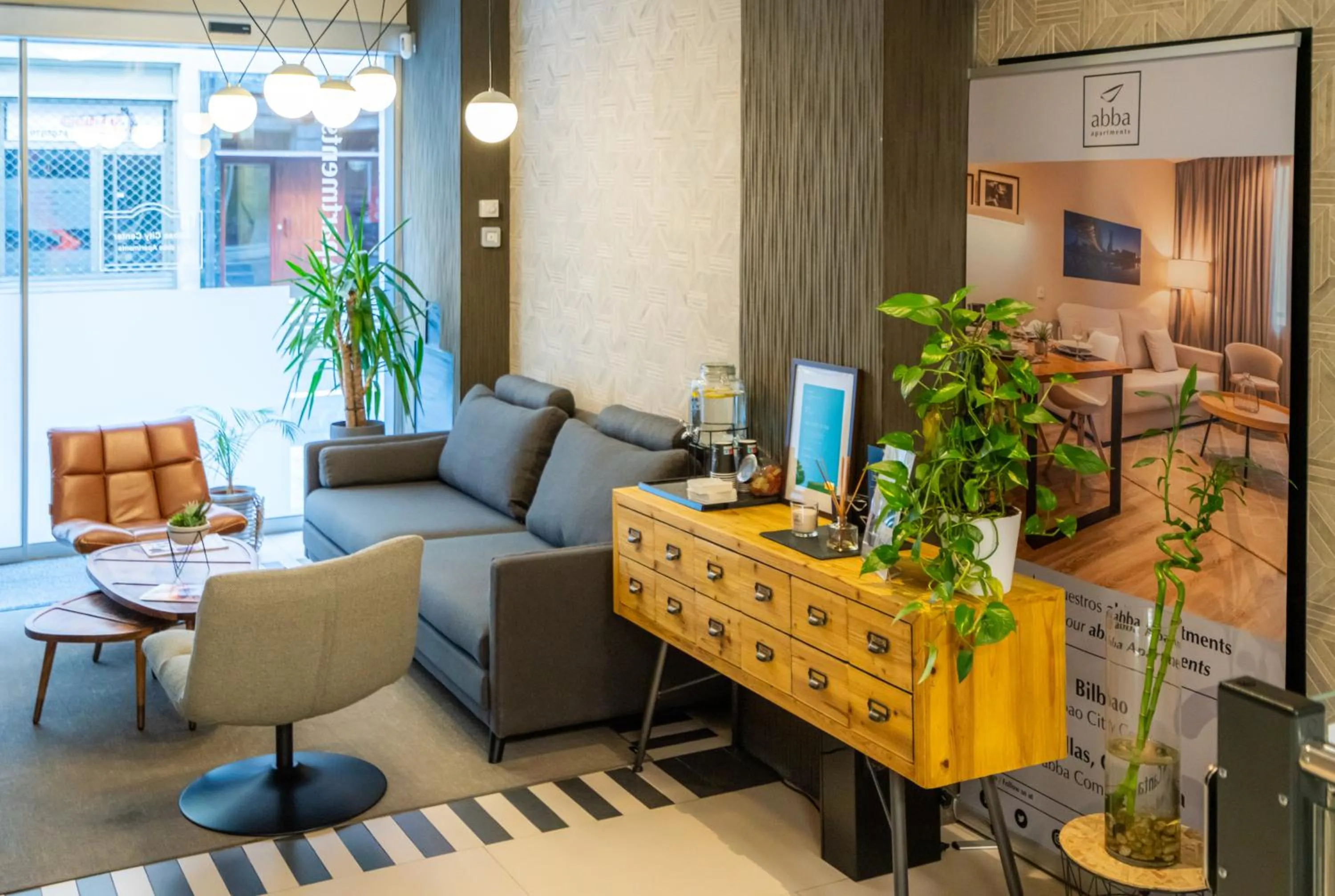 Lobby or reception in Bilbao City Center by abba Suites