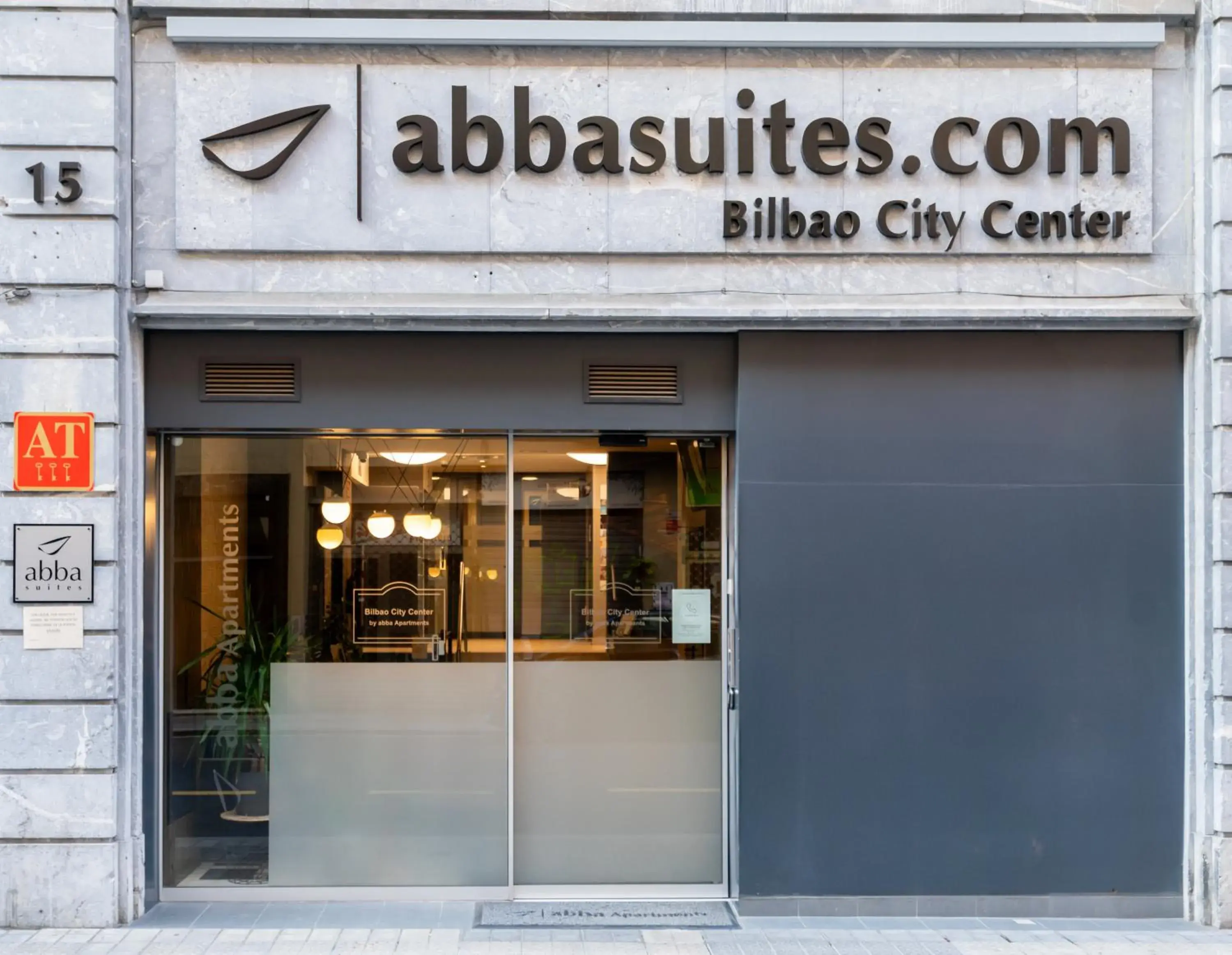 Facade/entrance in Bilbao City Center by abba Suites Facade/entrance in Bilbao City Center by abba Suites