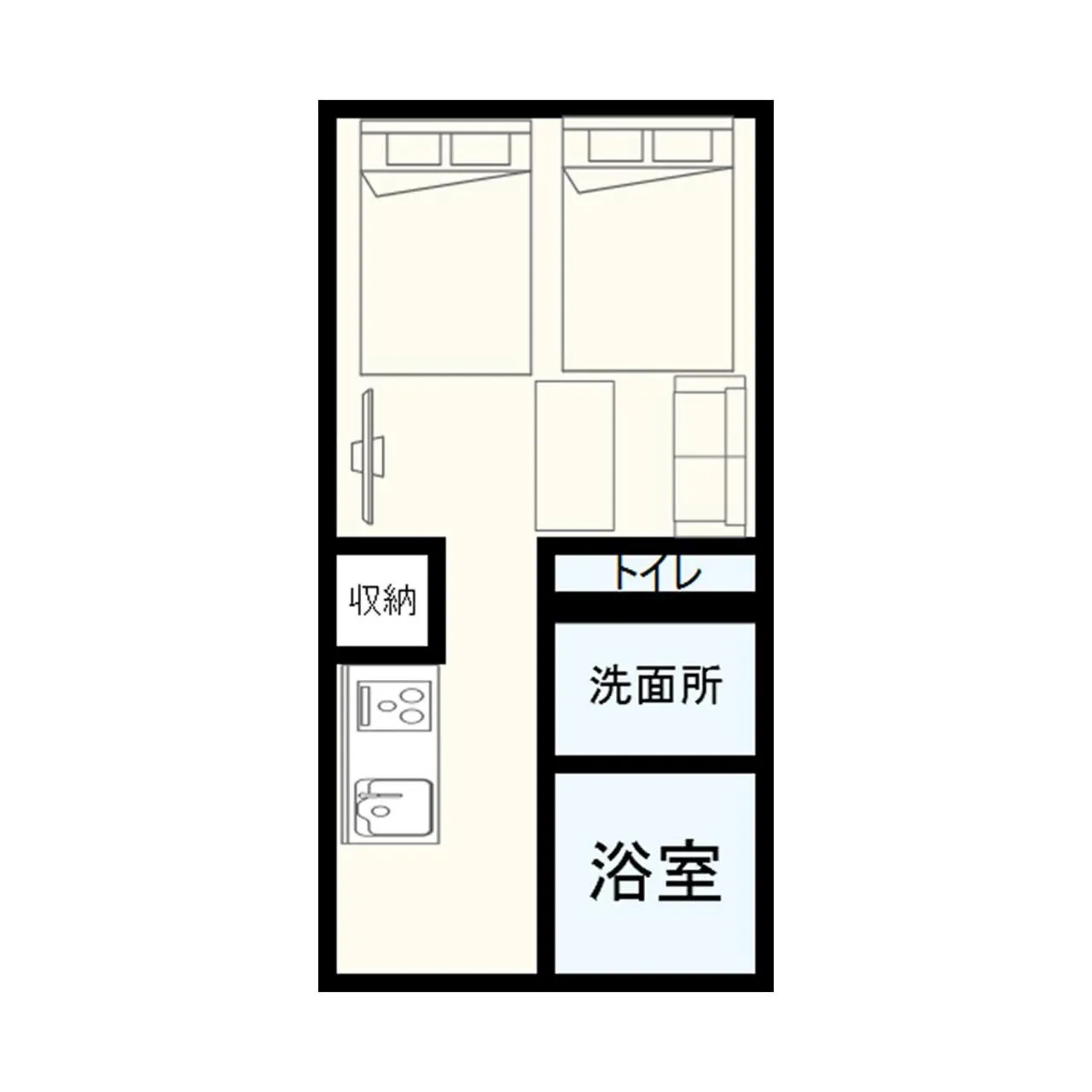 Photo of the whole room in Allstay GOYA