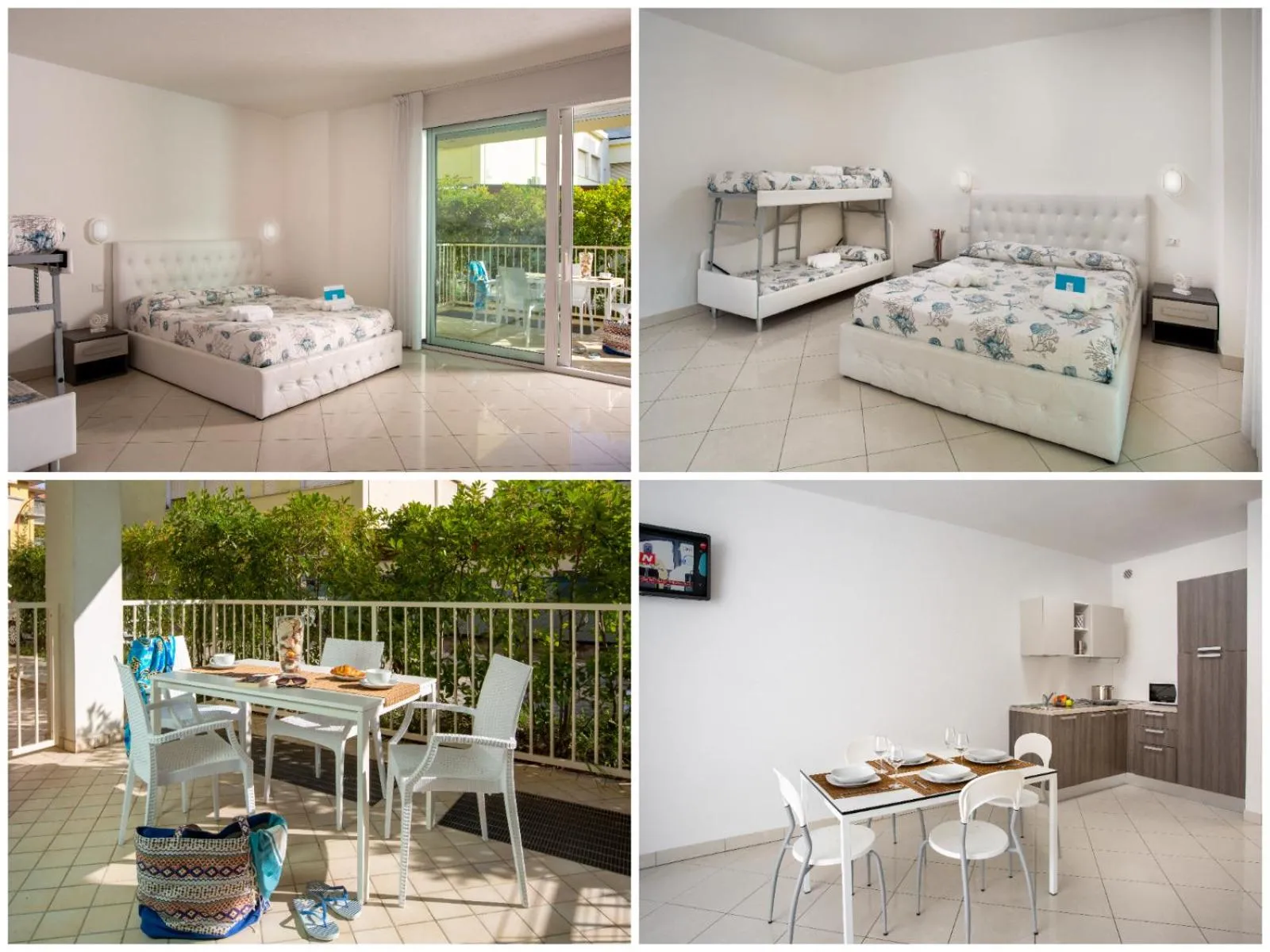 Photo of the whole room, Bed in Residence I Diamanti - Siroli Collection