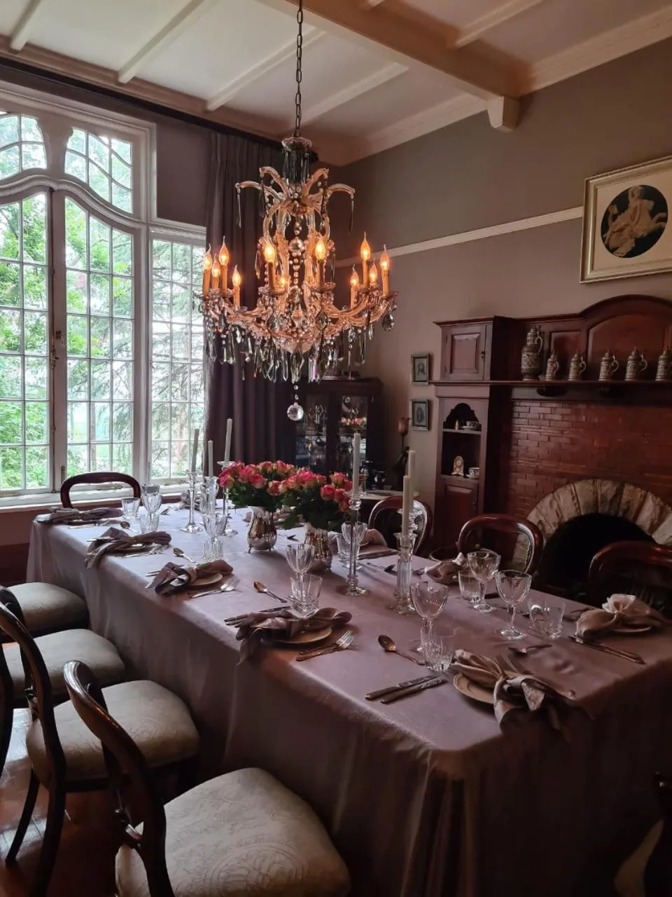 Dining area in The Great Gatsby Houghton