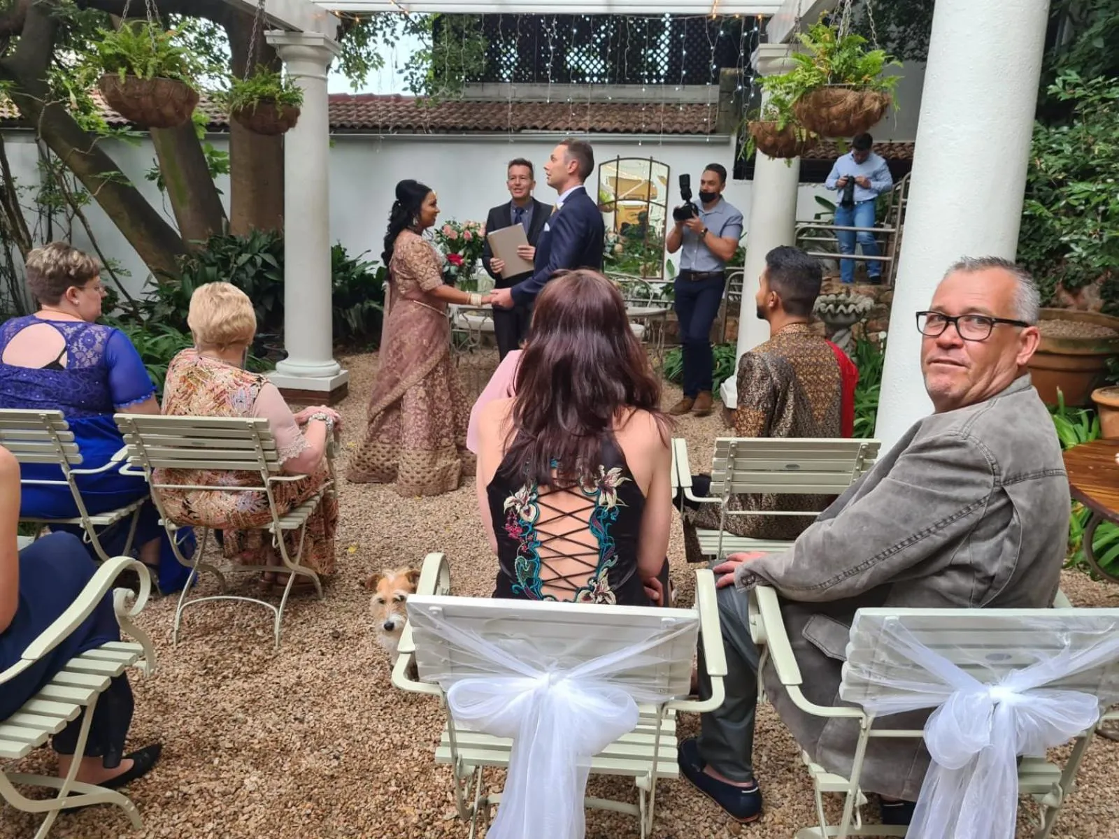 Patio in The Great Gatsby Houghton