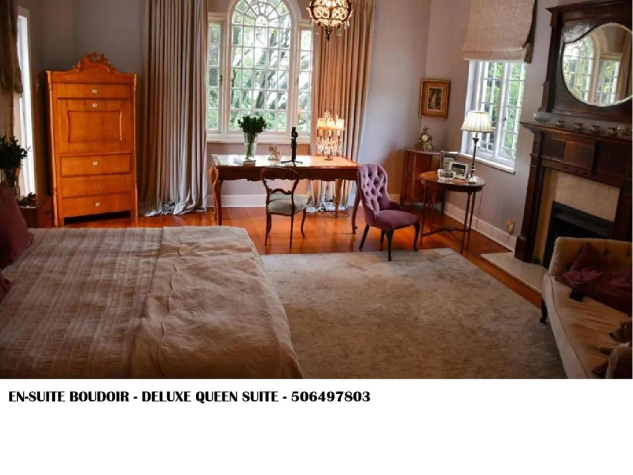 Bedroom, Bed in The Great Gatsby Houghton