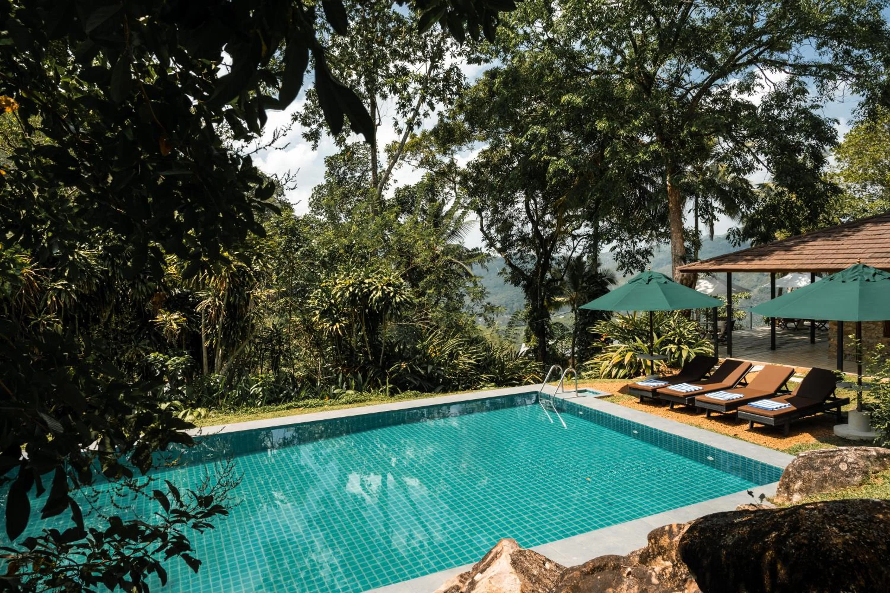 Pool view in Glenross Living - A Collection of 7 Private Pool Villas and 3 Colonial Suites