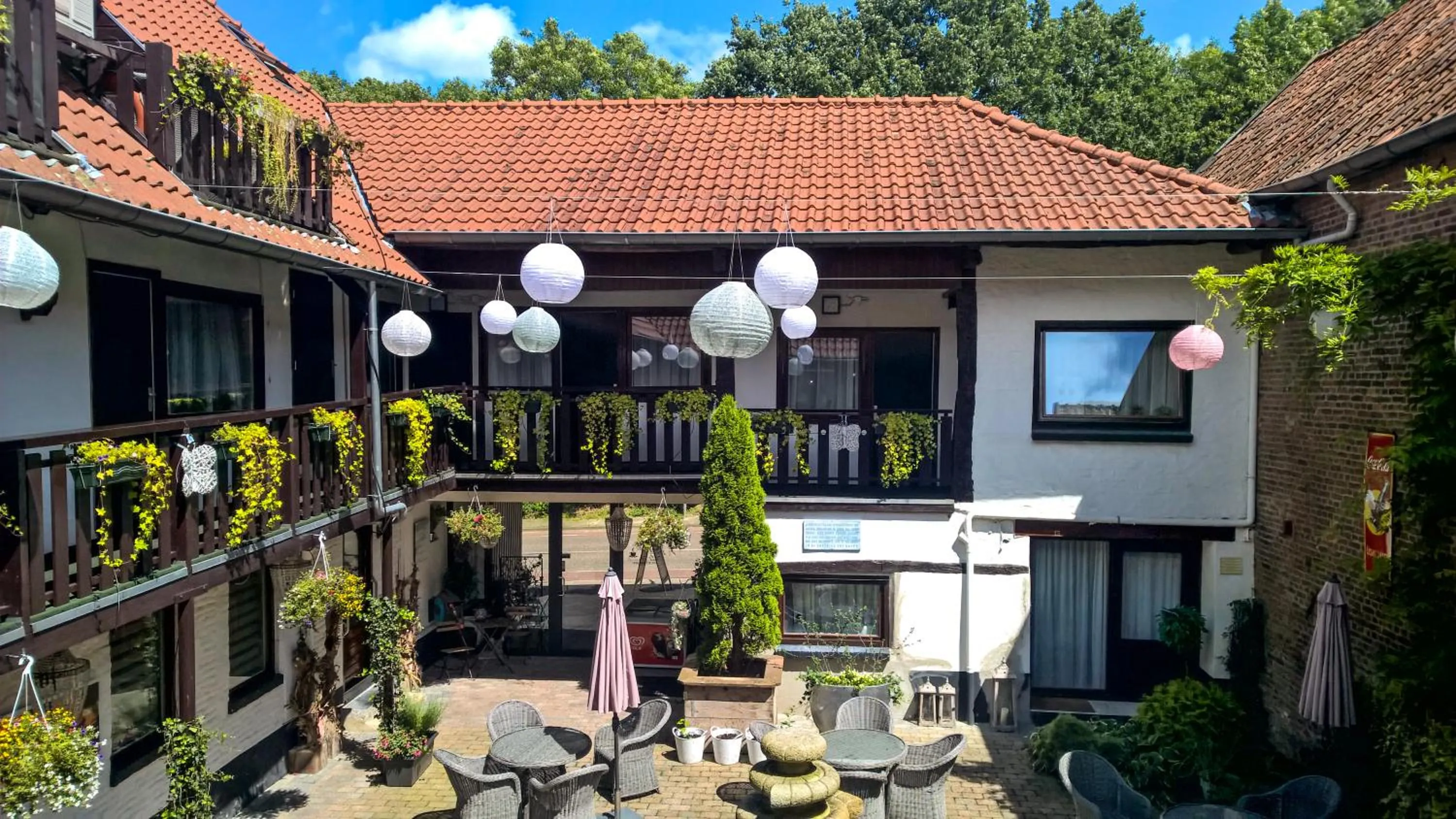 Patio in Carré Hotel Zuid-Limburg