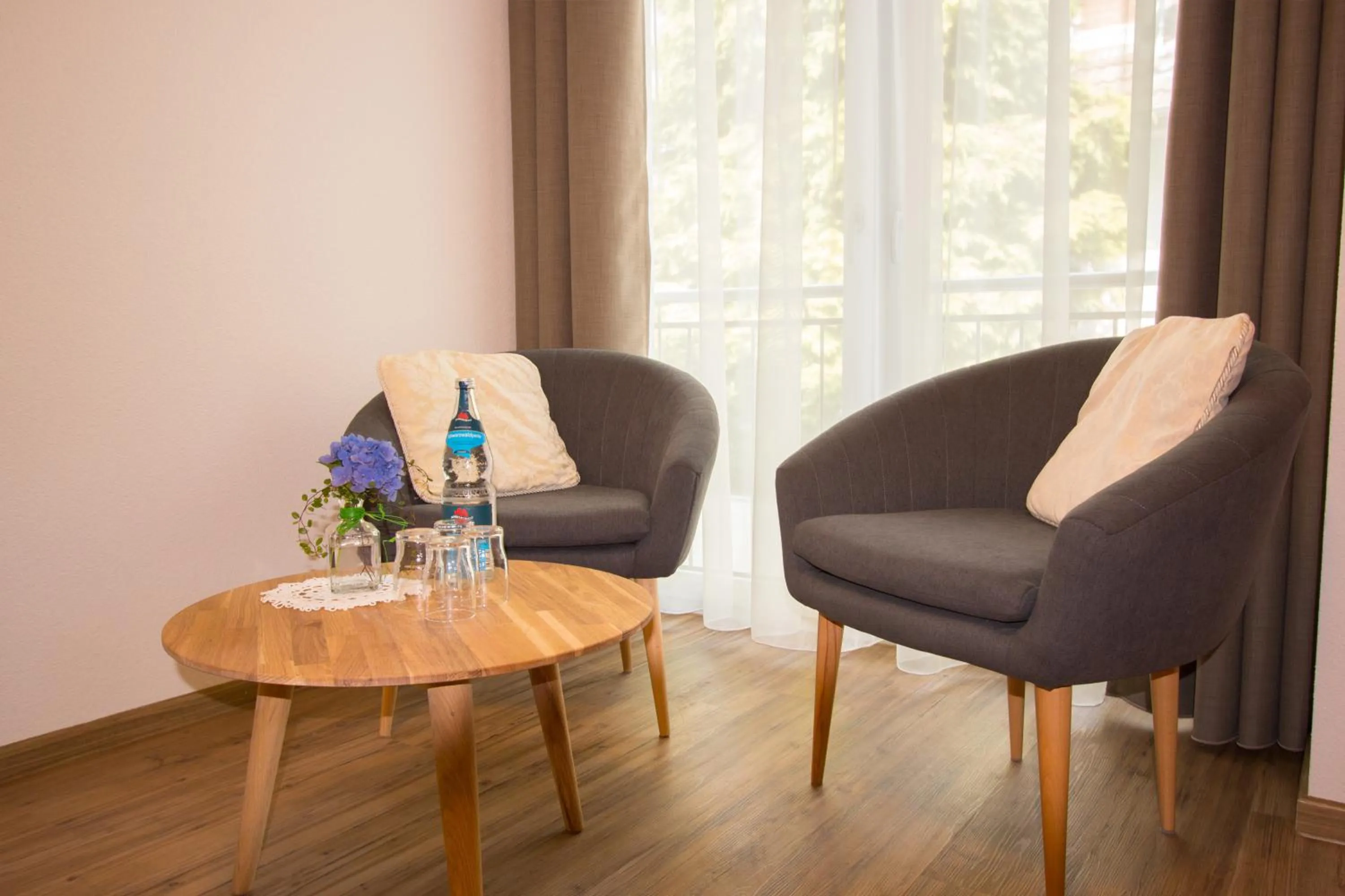 Seating area in Pension Yvonne - SUPERIOR