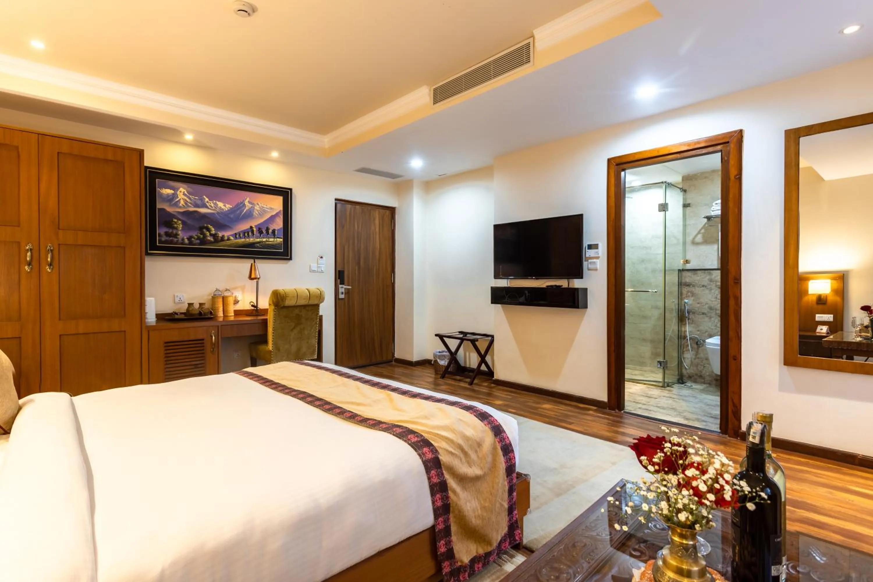 Bed in Hotel Kutumba