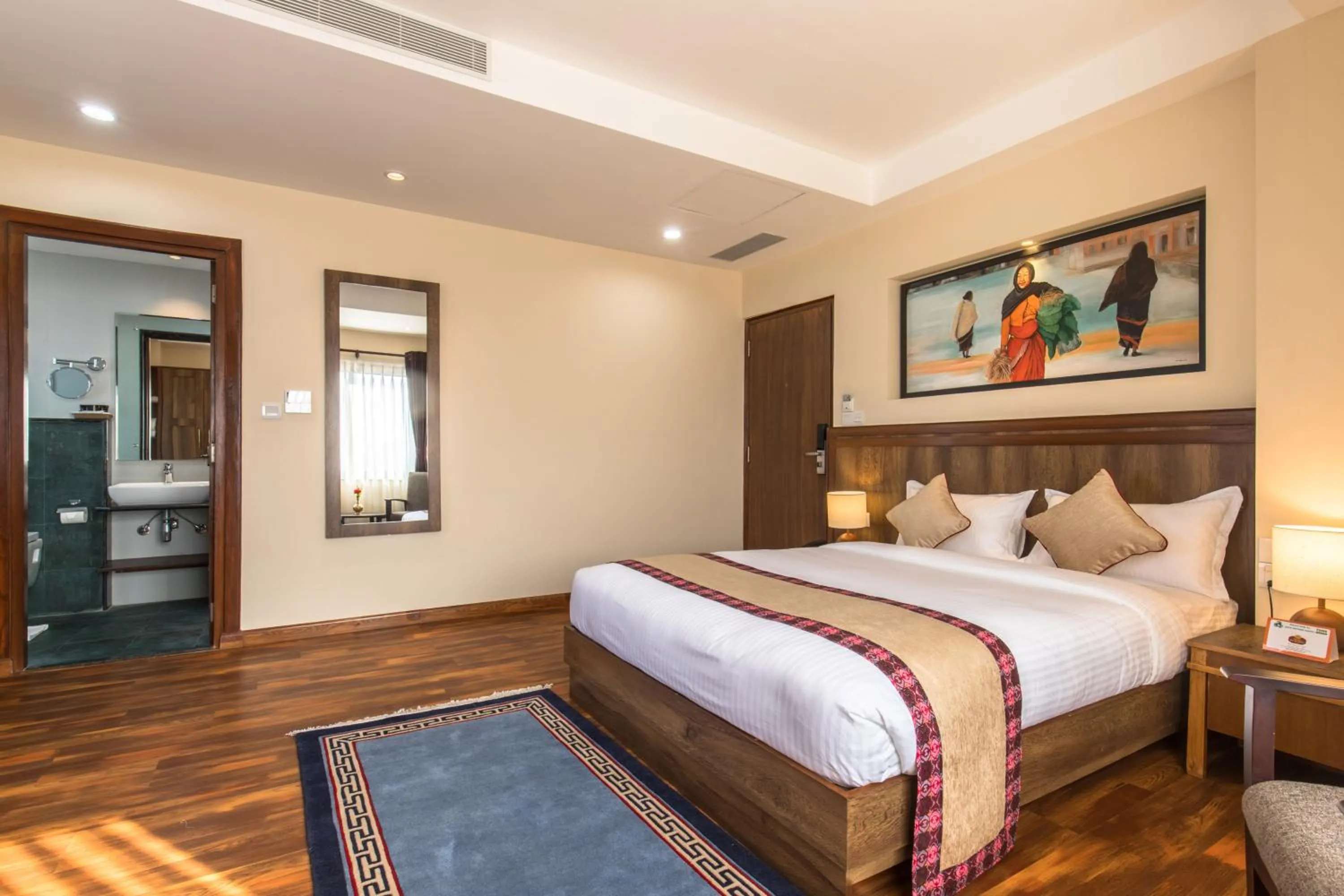 Bed in Hotel Kutumba