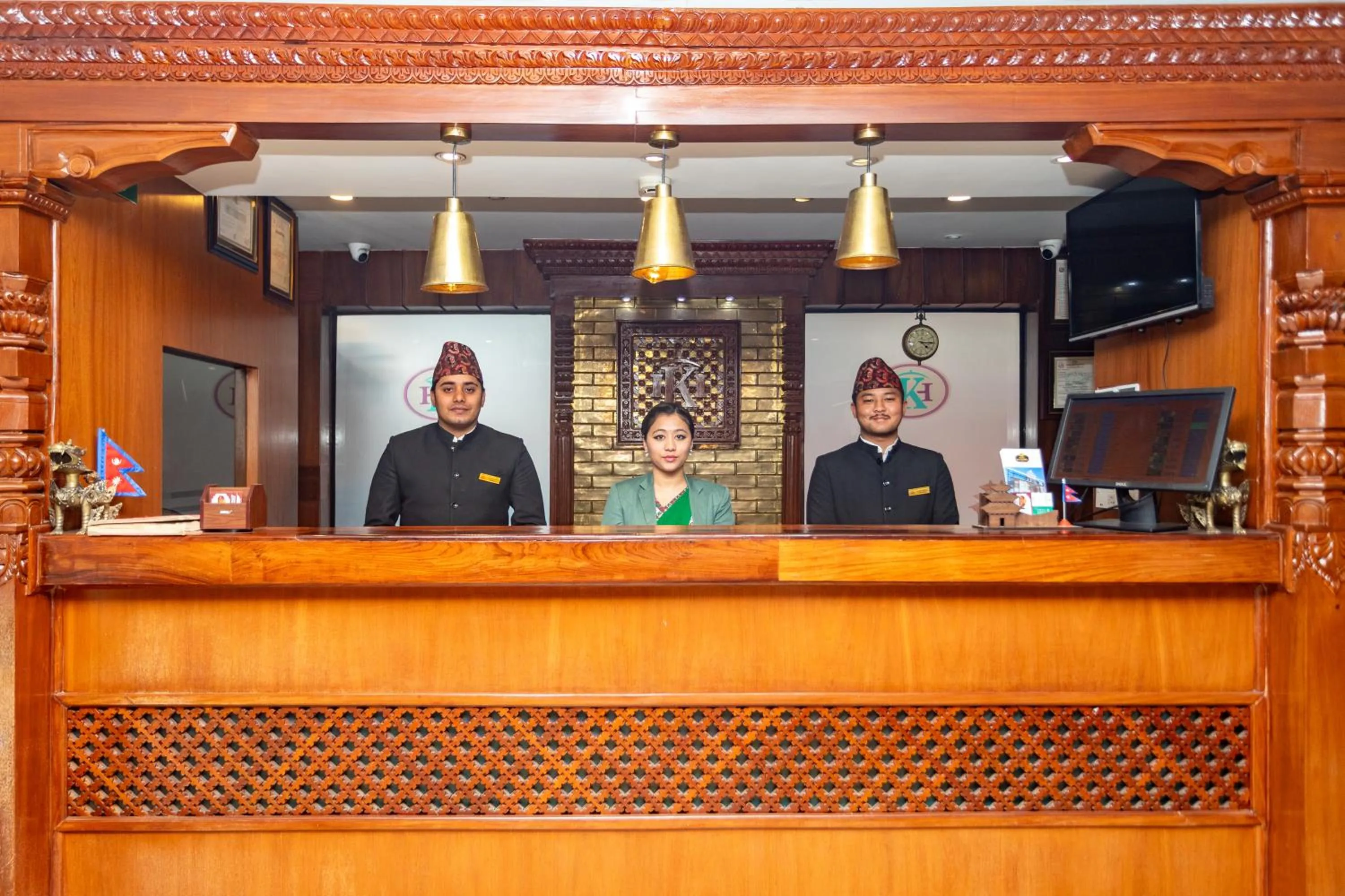 Lobby or reception in Hotel Kutumba