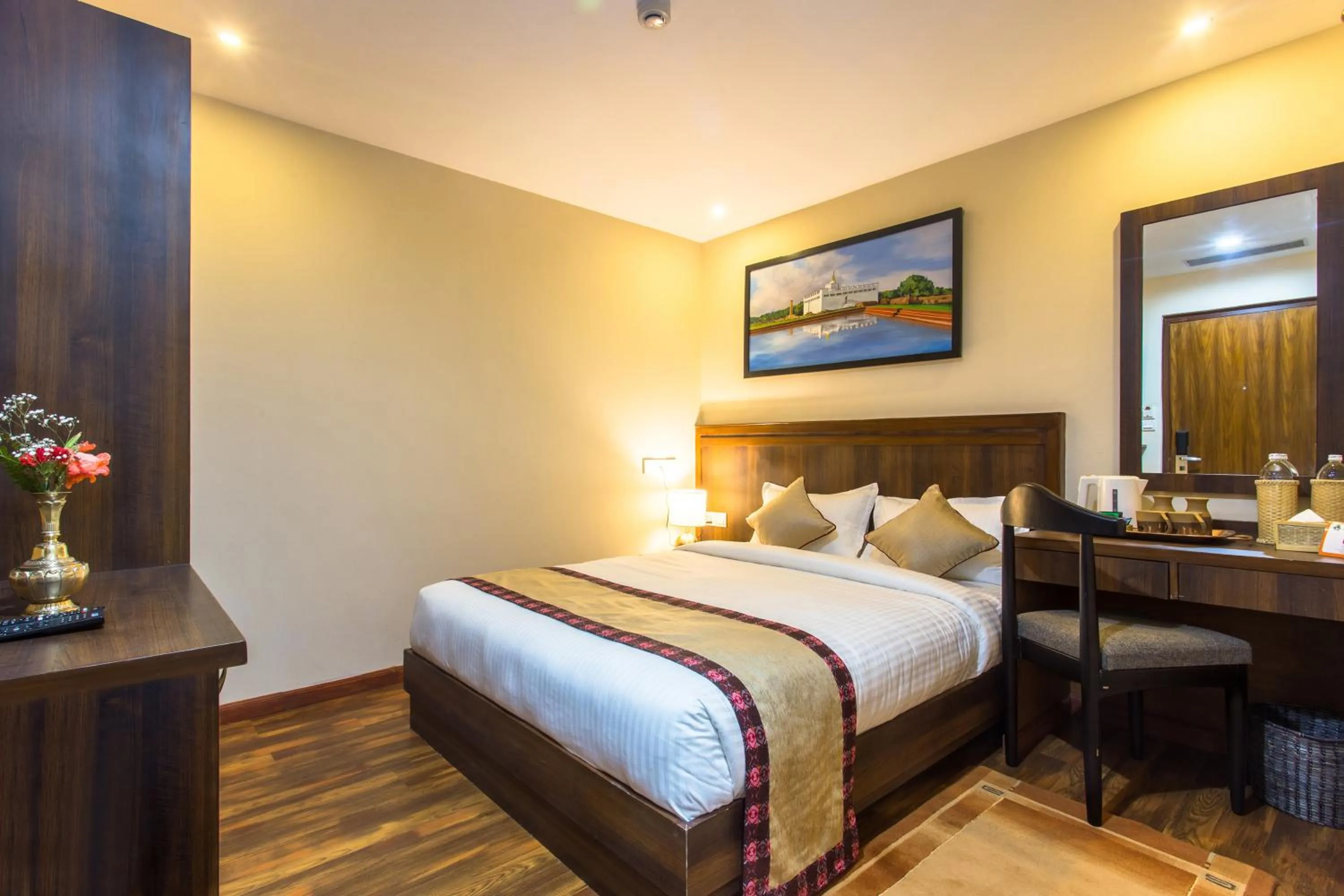 Bed in Hotel Kutumba