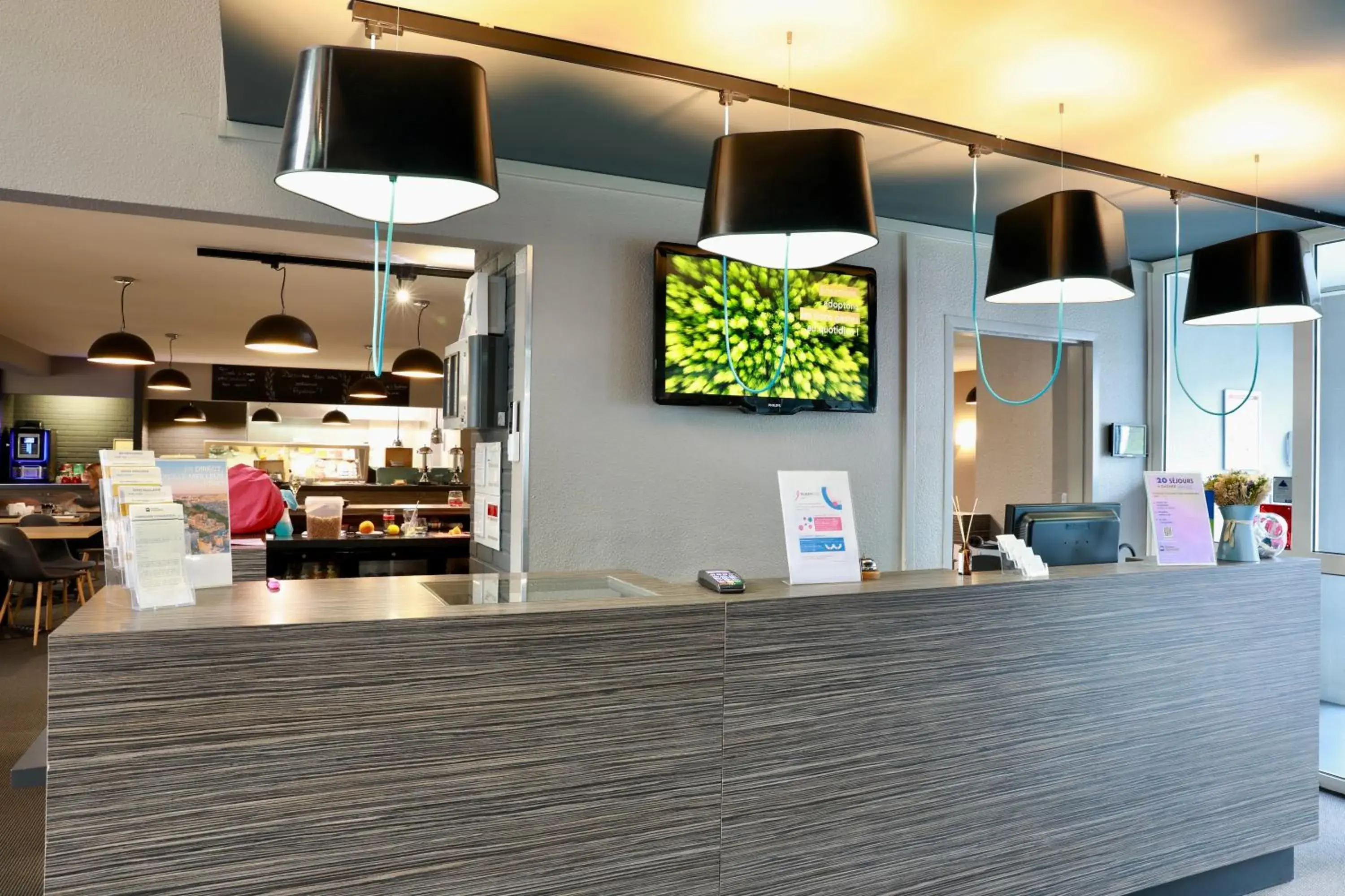 Lobby or reception in Sure Hotel by Best Western Limoges Sud Lobby or reception in Sure Hotel by Best Western Limoges Sud