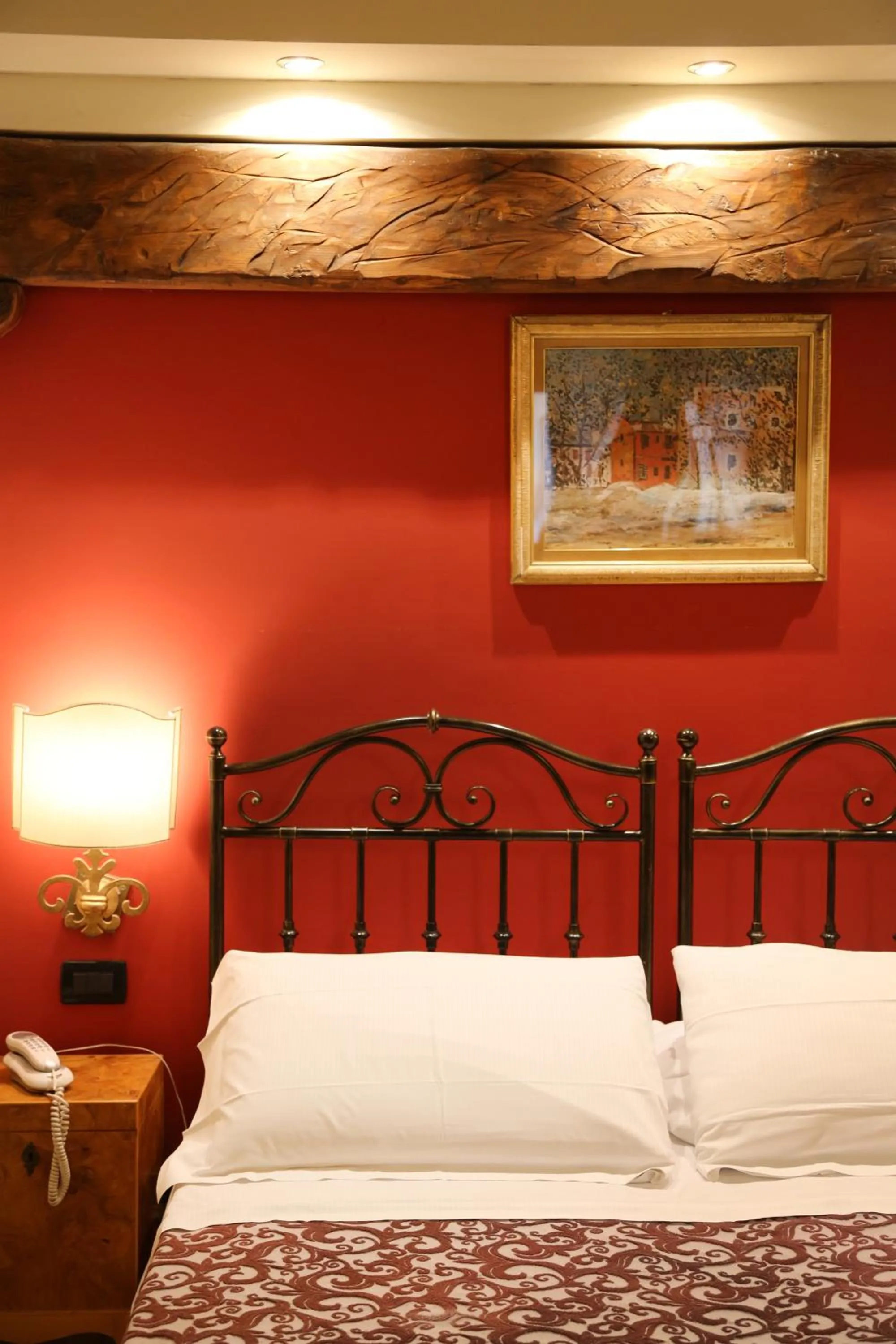 Bedroom, Bed in Albergo delle Drapperie