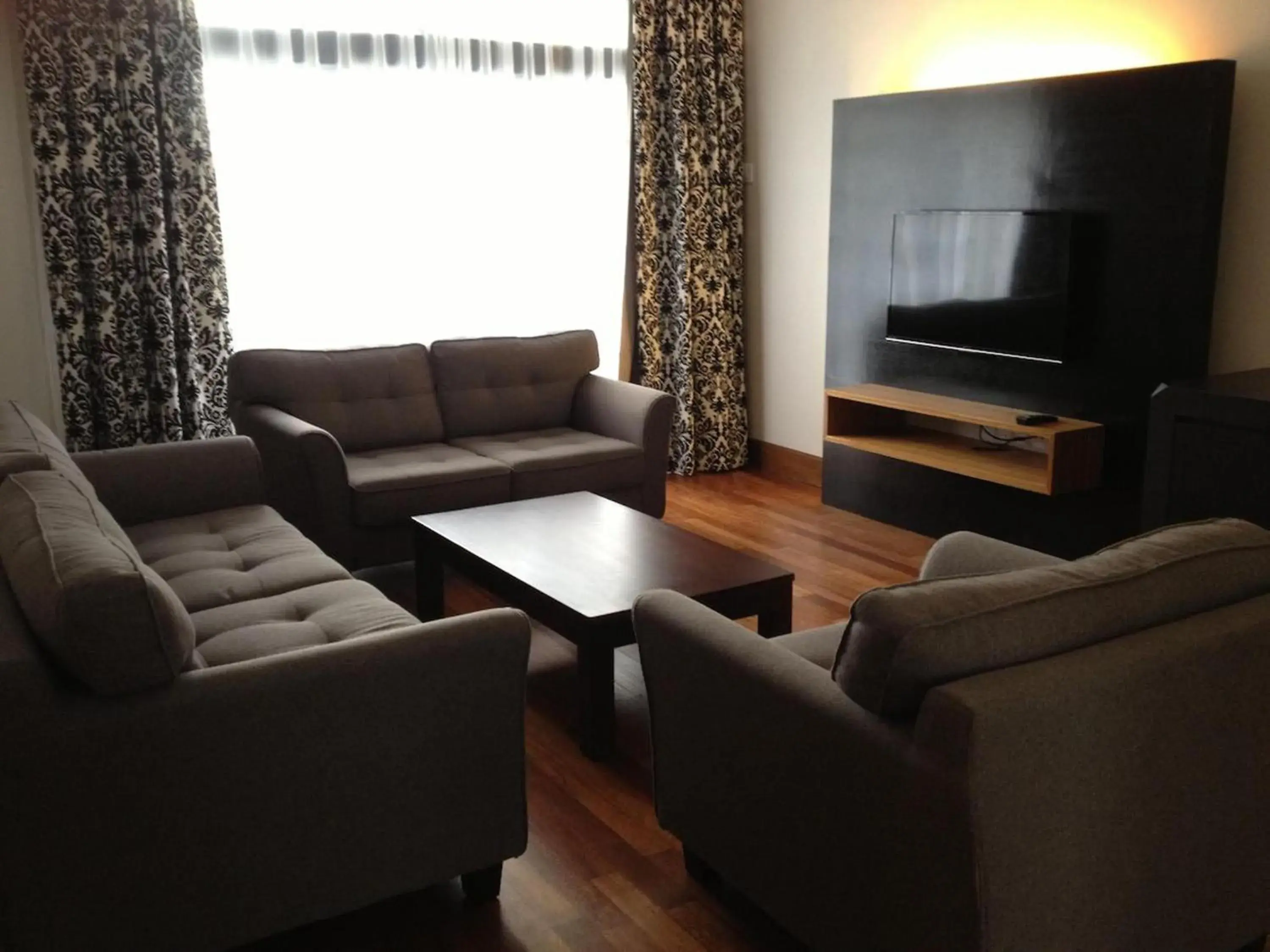 Living room in Strawberry Park Resort Living room in Strawberry Park Resort