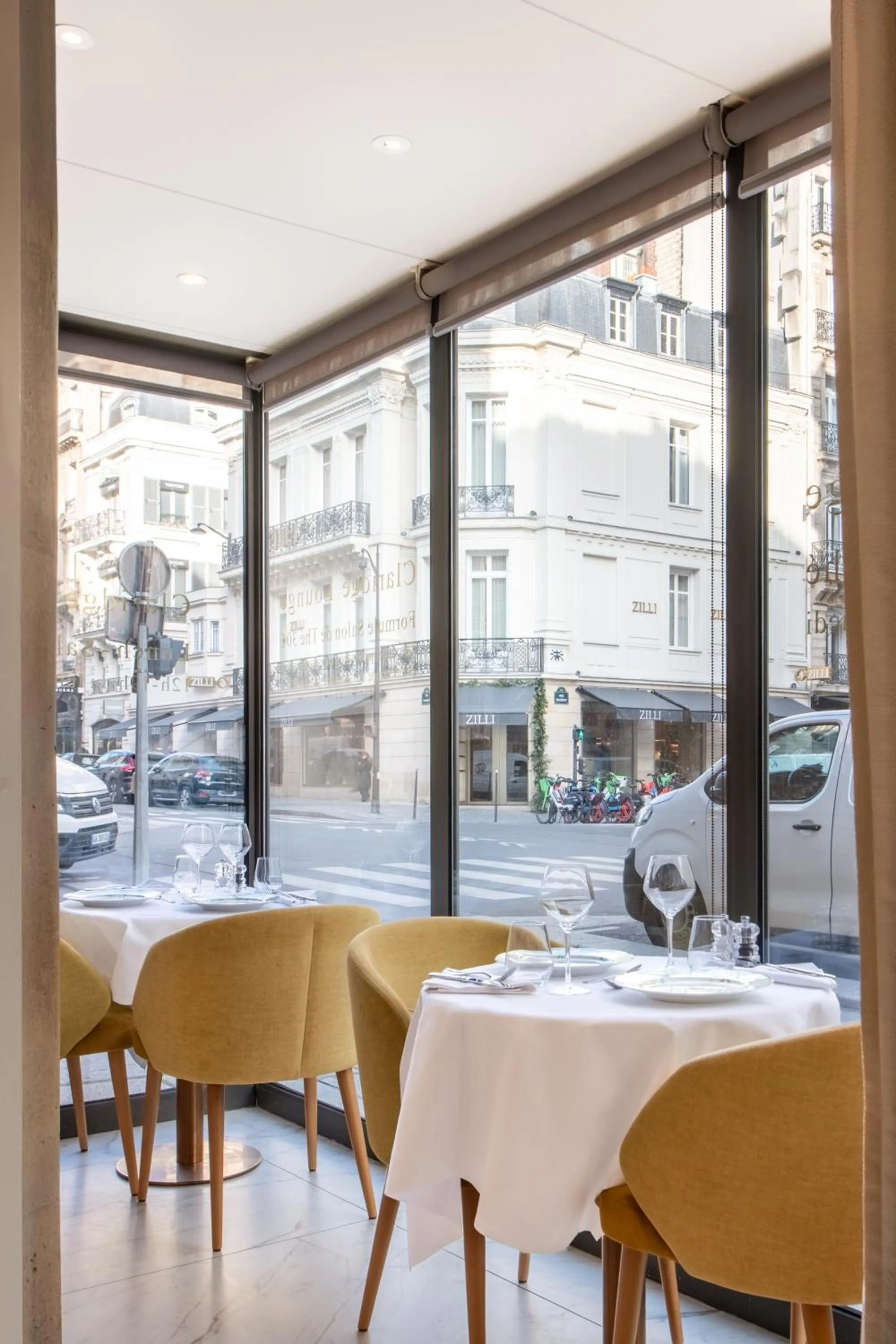 Lunch in Hotel Claridge Paris