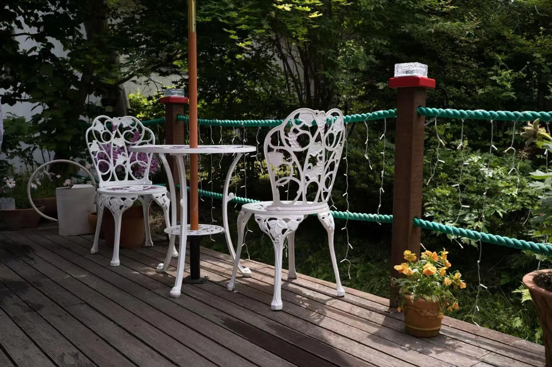 Garden in Hotel Wellies