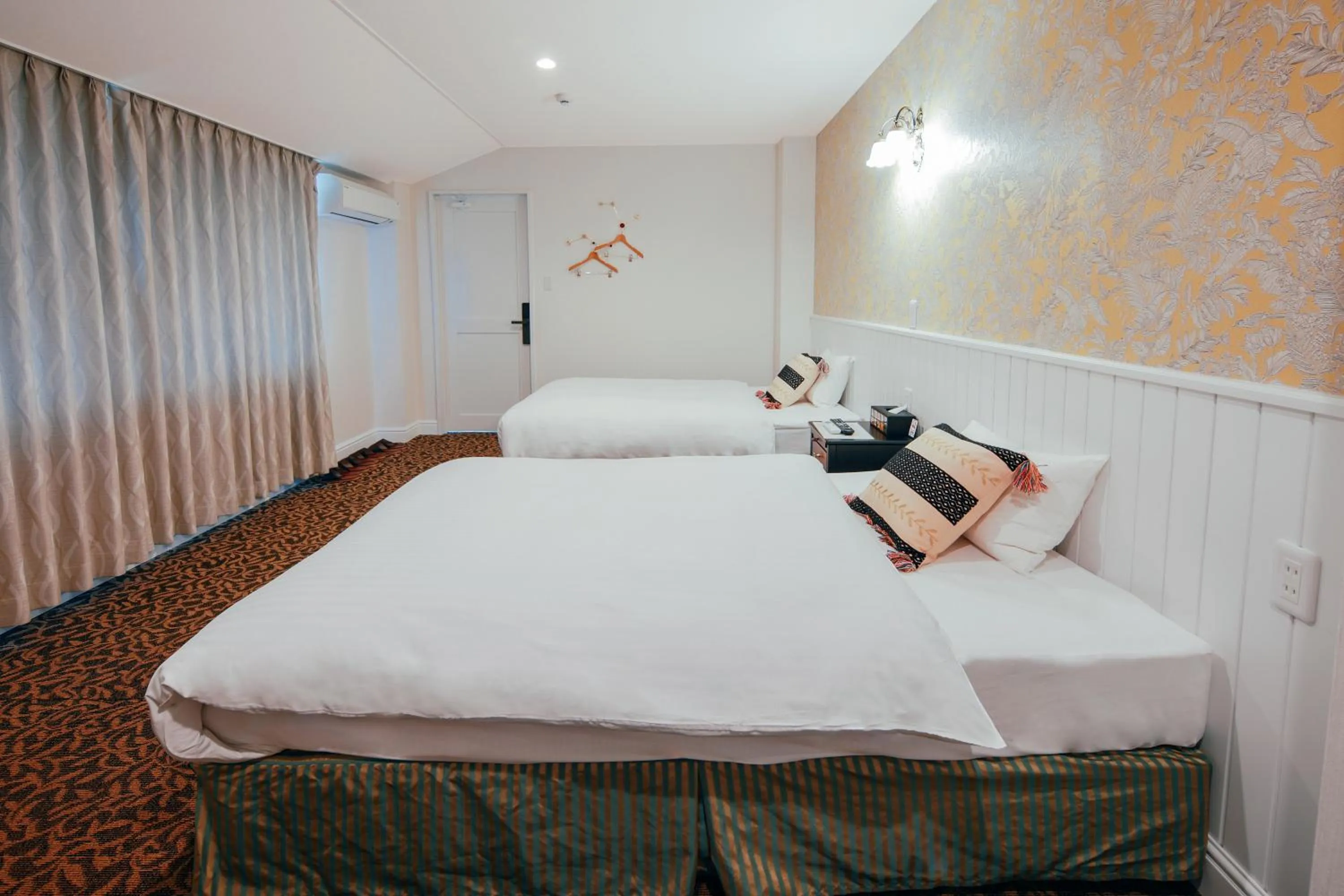 Bed in Hotel Wellies