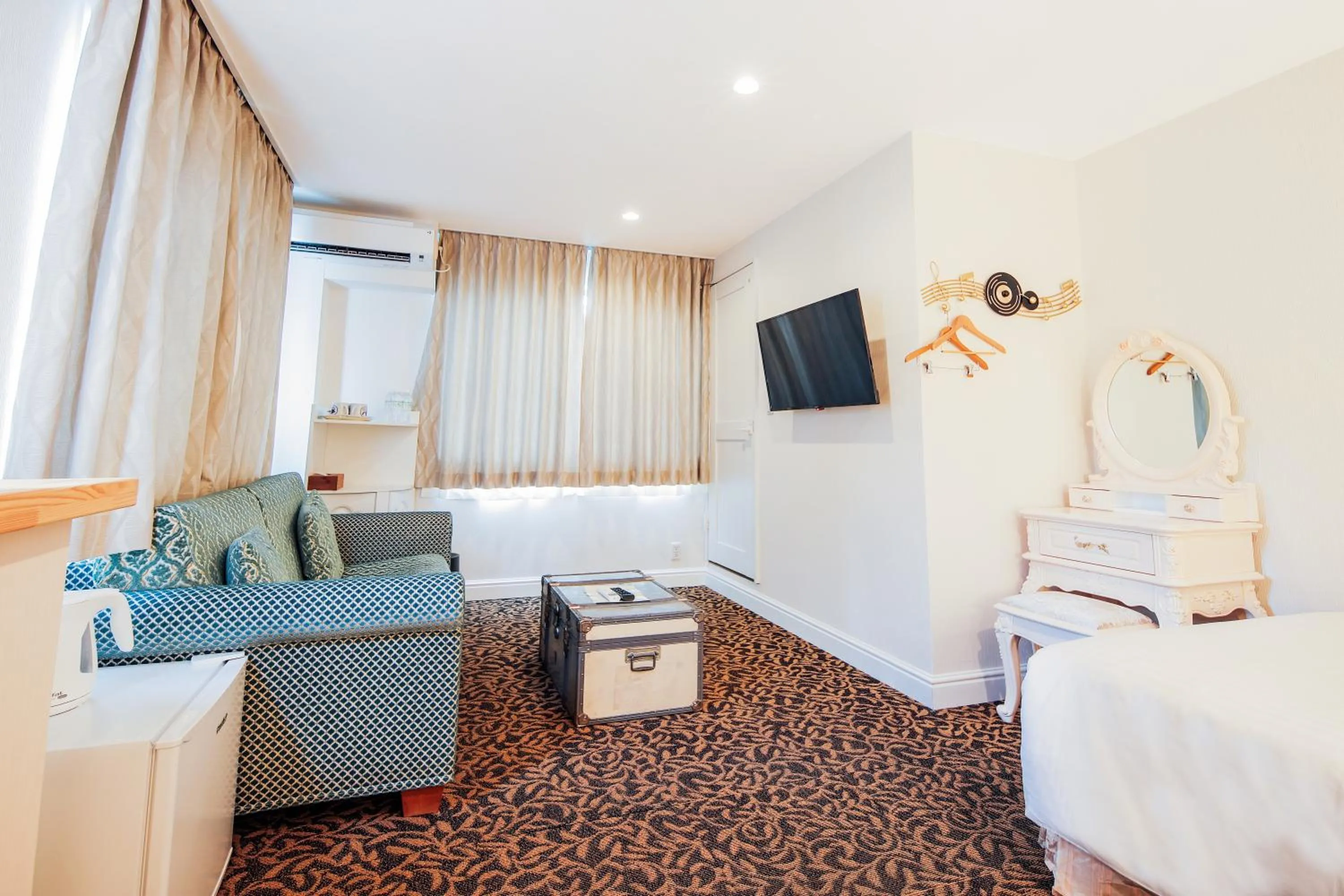 Bed in Hotel Wellies