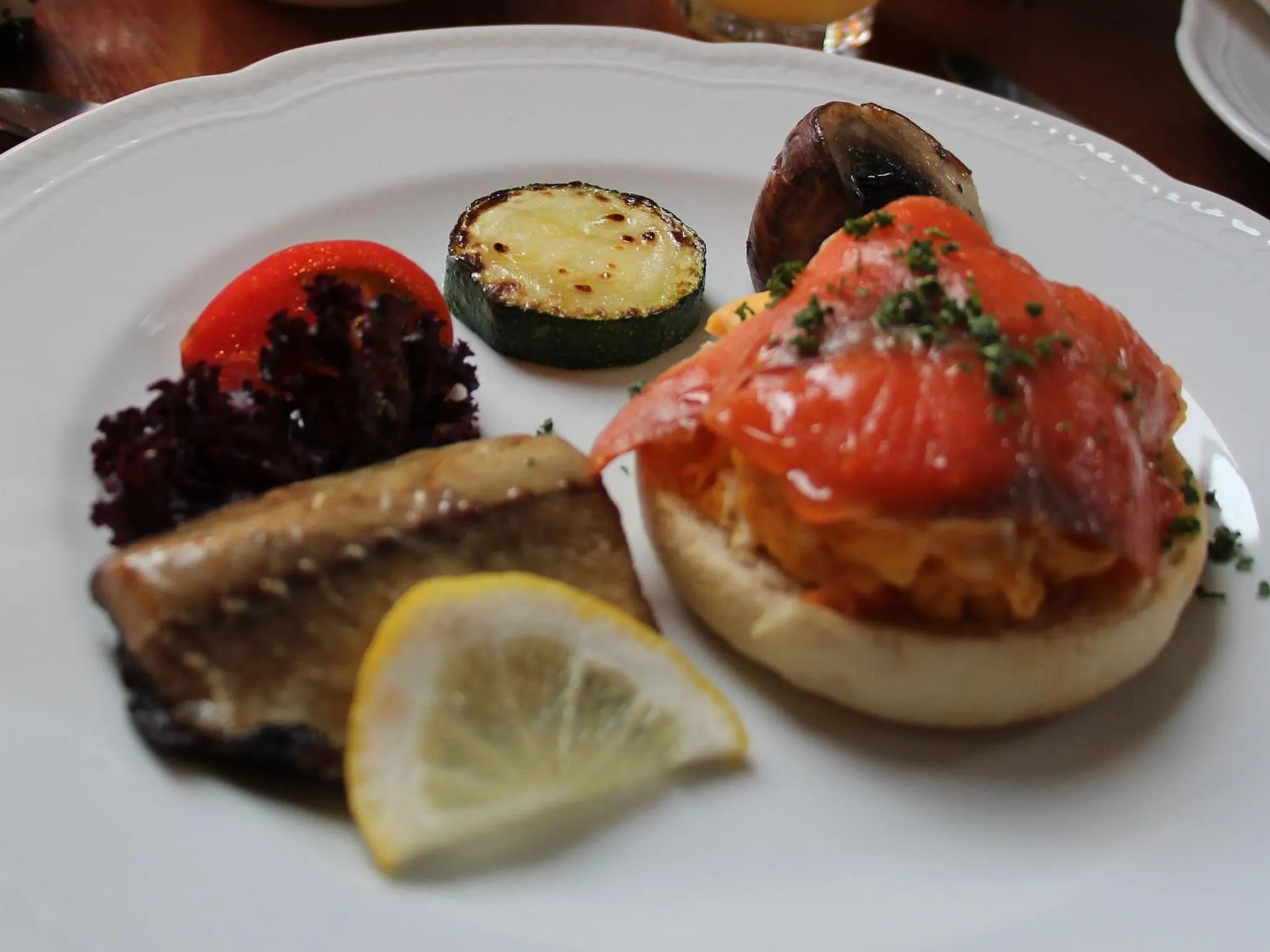 Food close-up in Hotel Wellies