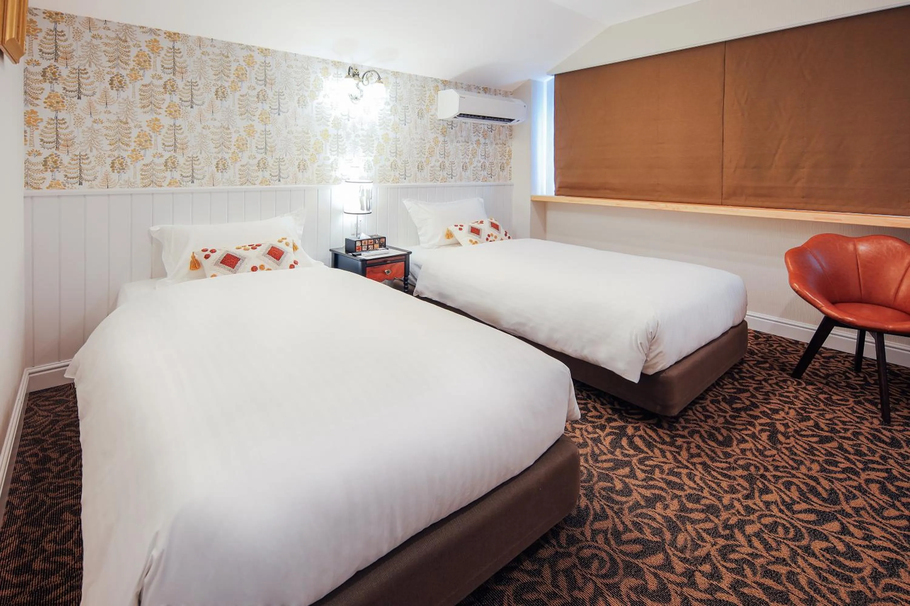 Bed in Hotel Wellies