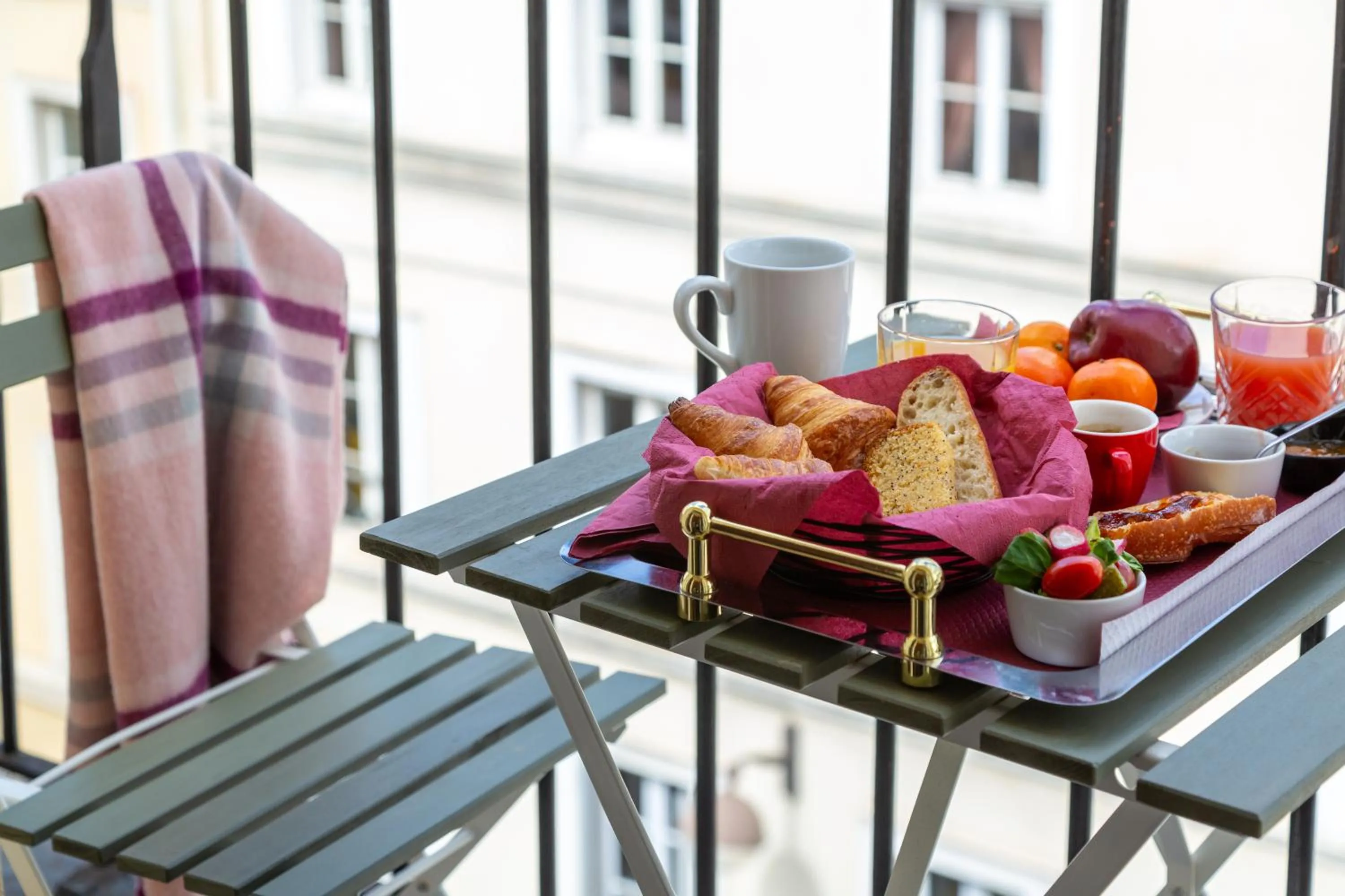 Balcony/Terrace in Hotel Sacha